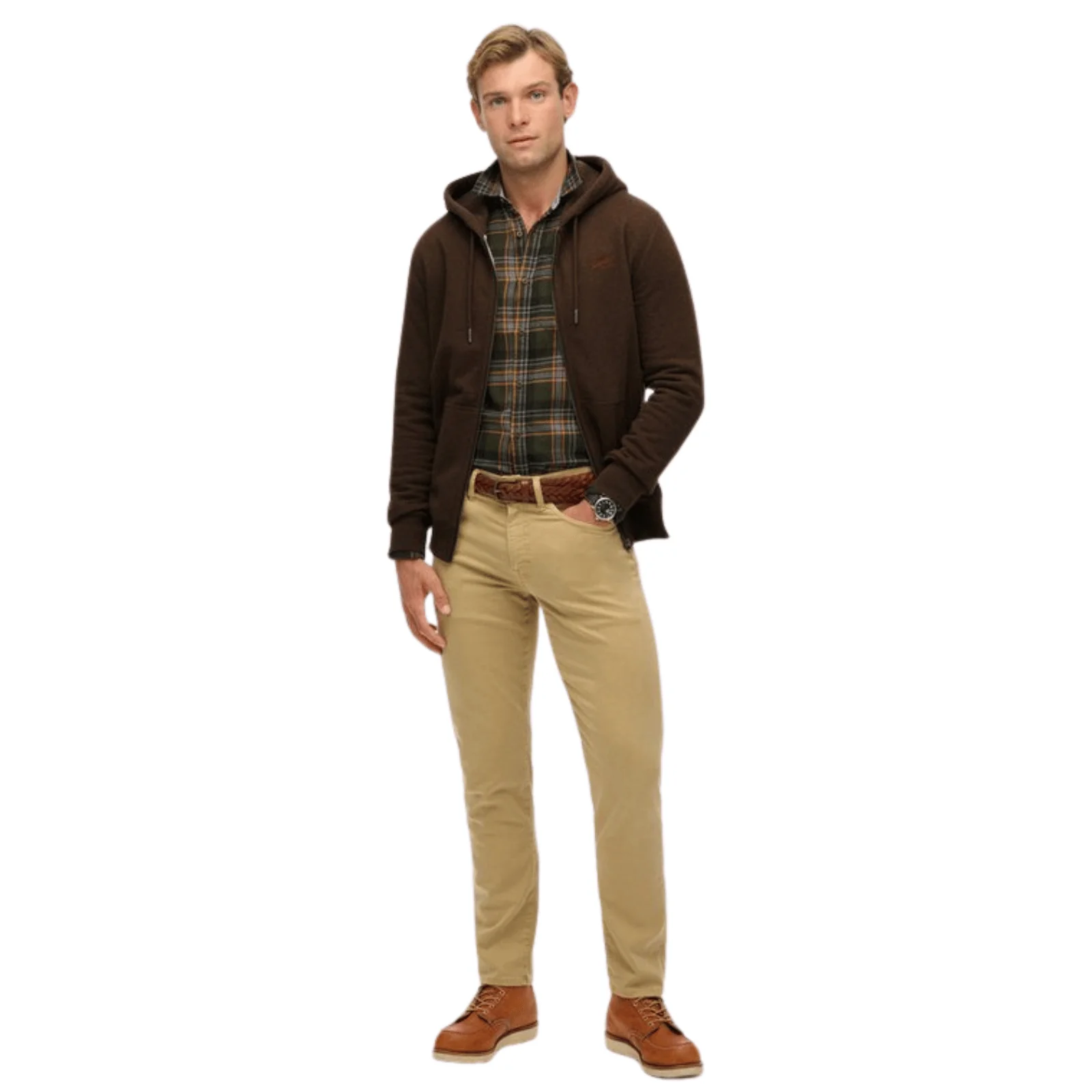 Superdry Mens Essential Logo Full Zip Hoodie - Image 16