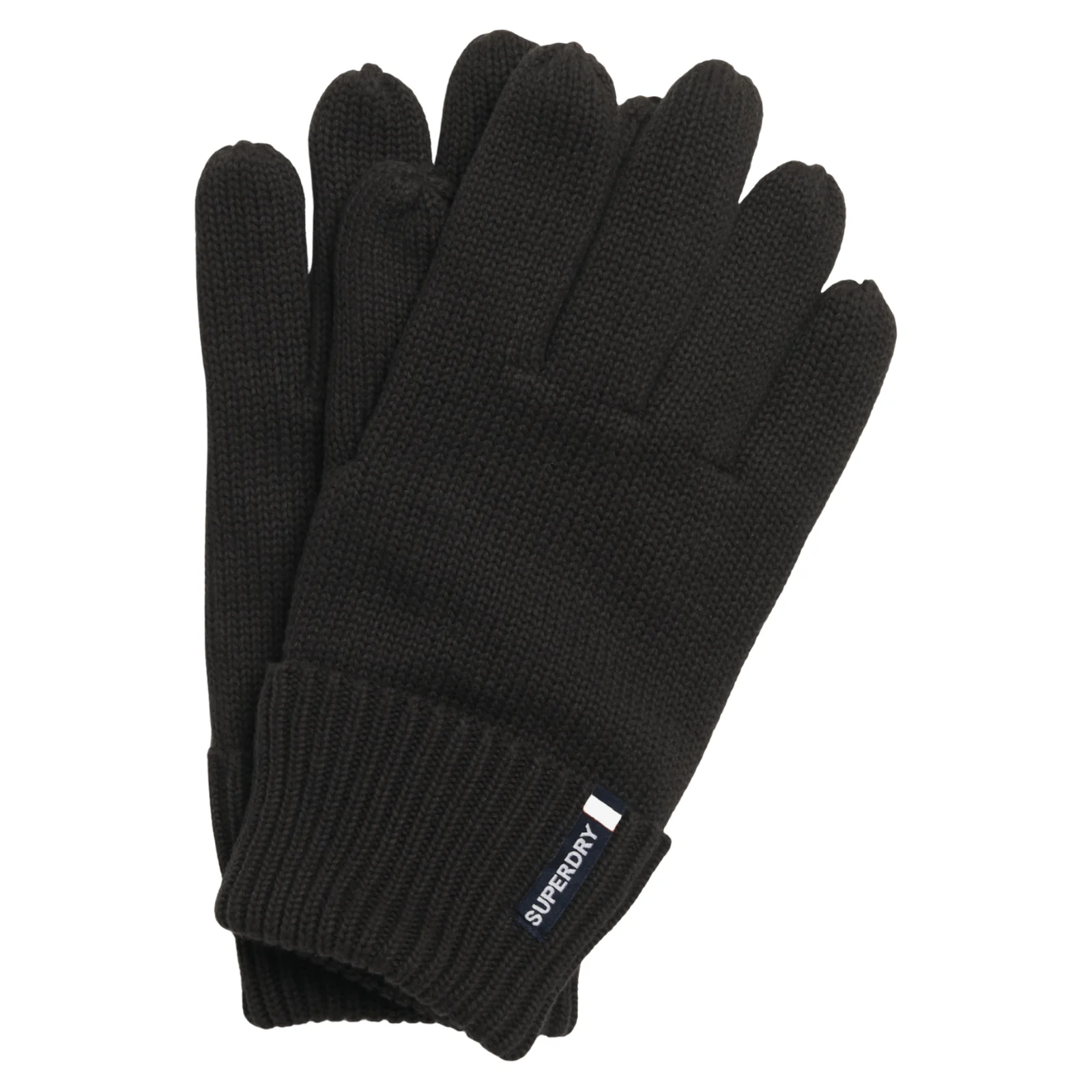 Superdry Mens Essential Logo Knitted Gloves - Image 4