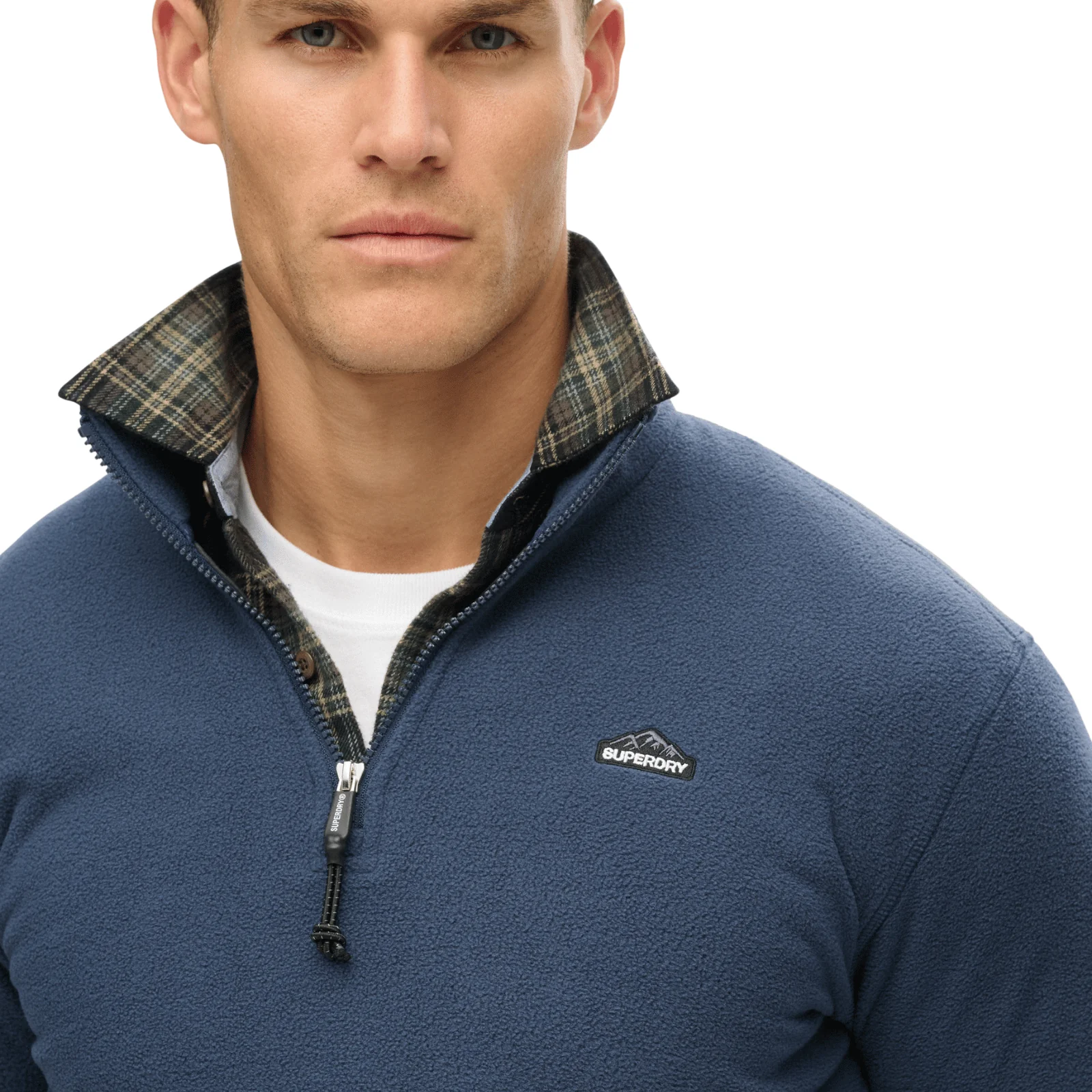 Superdry Mens Polar Fleece Half Zip Fleece - Image 9
