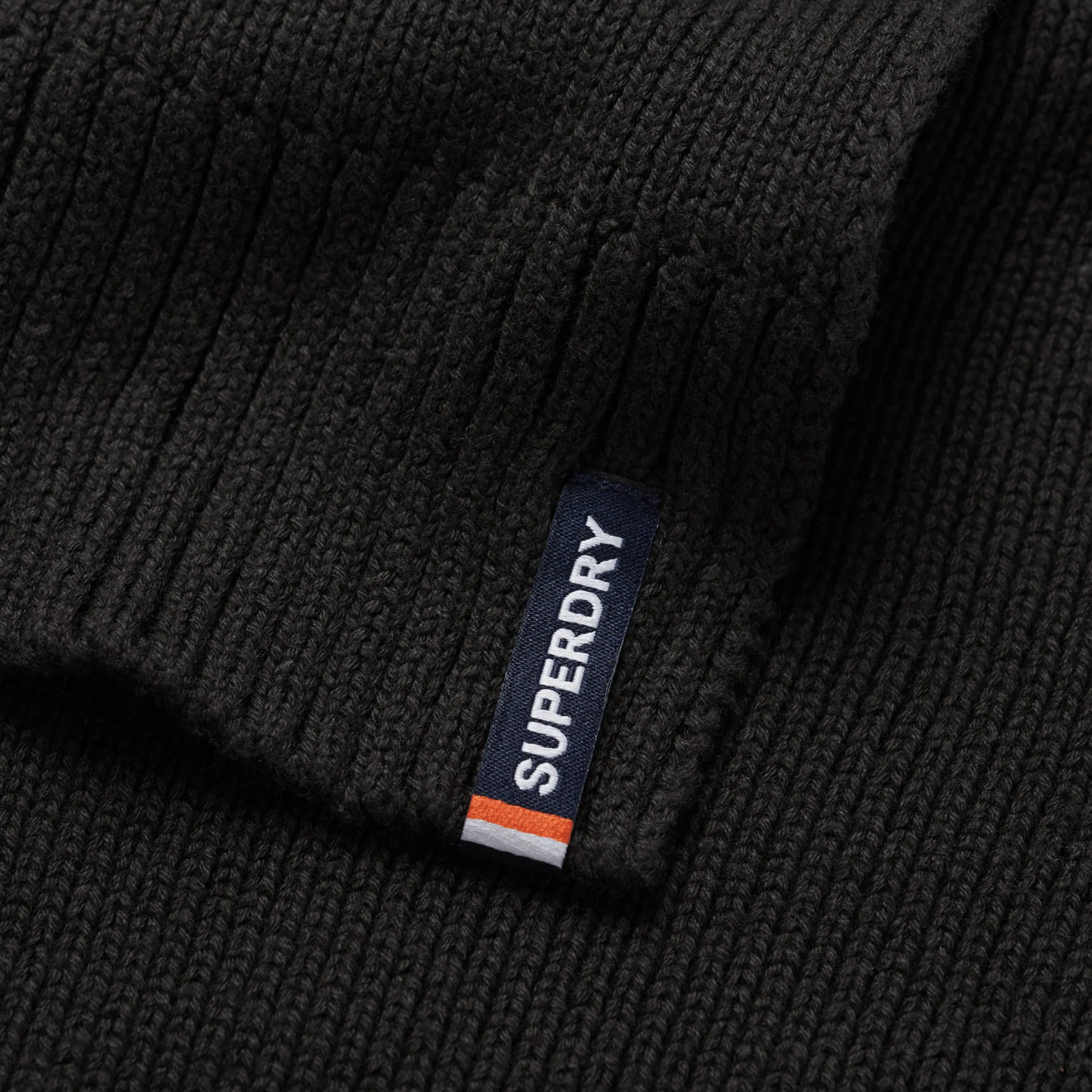 Superdry Womens Essential Logo Knitted Scarf - Image 4