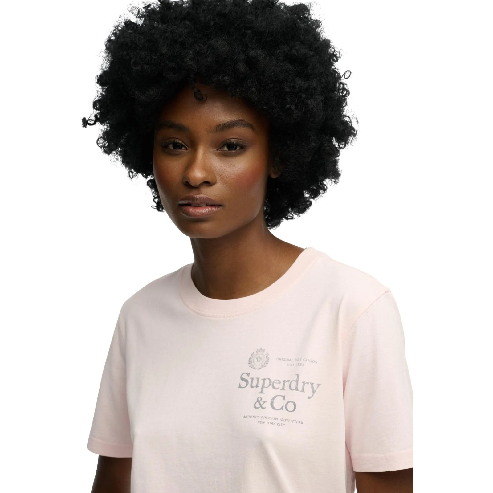 Superdry Womens Luxe Casual Relaxed Short Sleeve T-Shirt - Image 5
