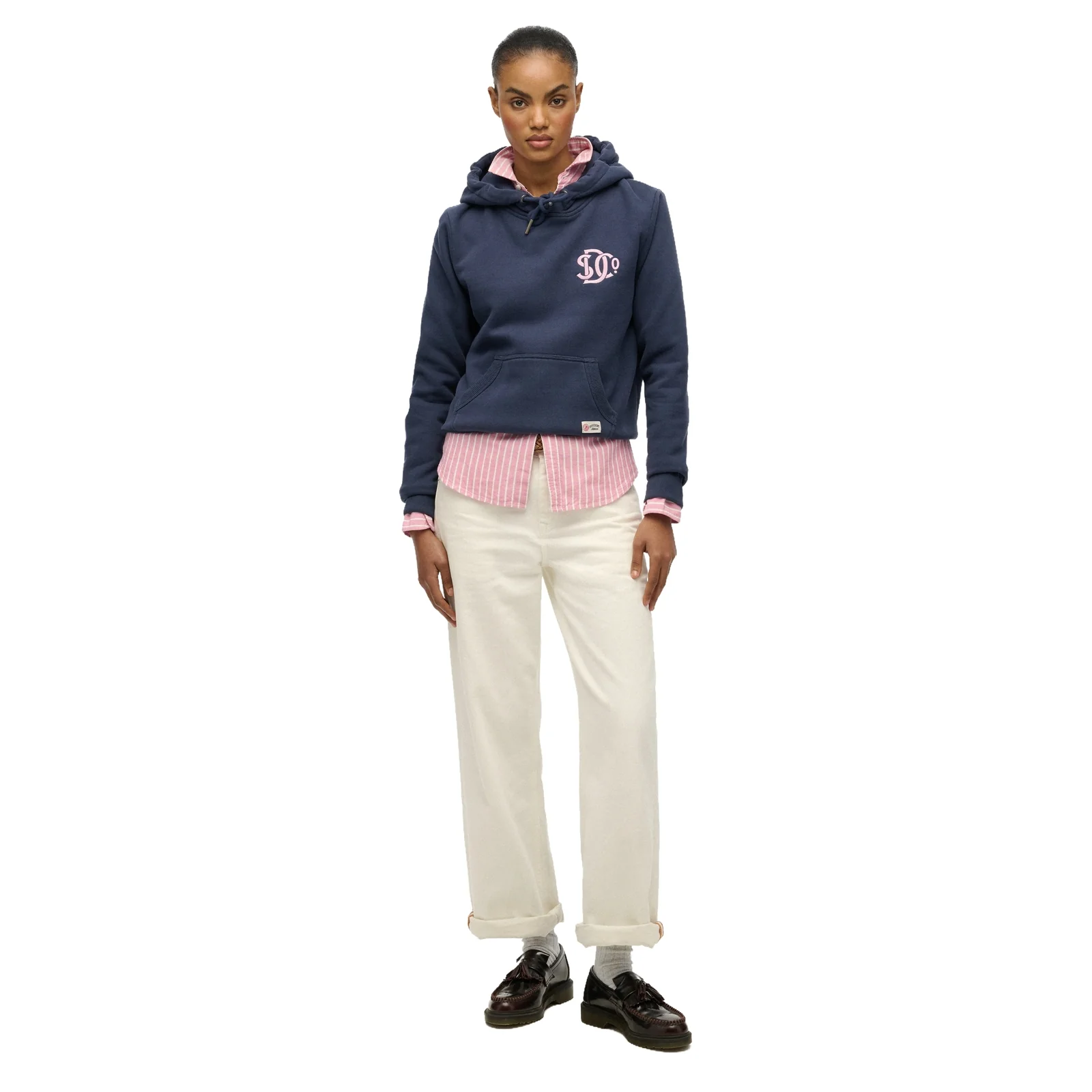 Superdry Womens SD&Co Pullover Hoodie - Image 3