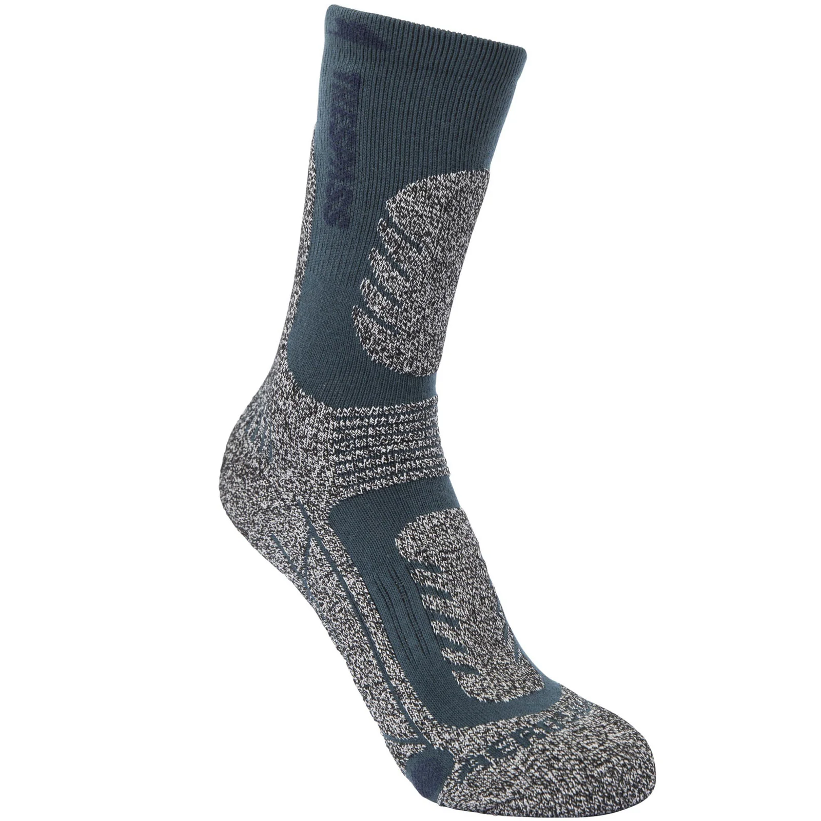 Trespass Adults Alga  Breathable Mid Length Walking Socks - Image 3