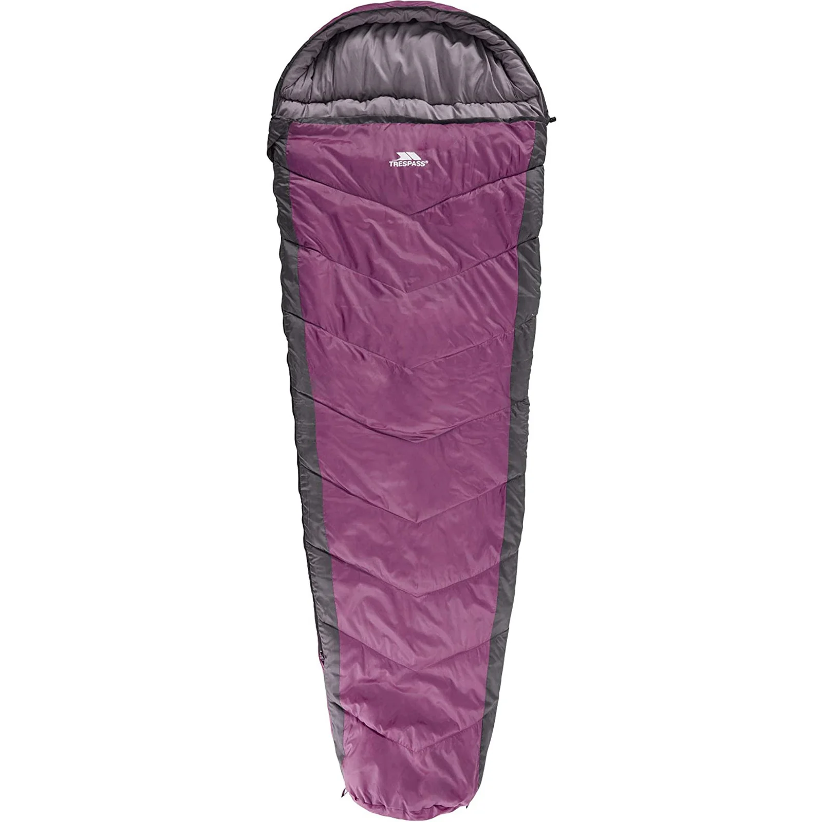 Trespass Adults Doze 3 Season Water Repellent Camping Sleeping Bag - Image 2