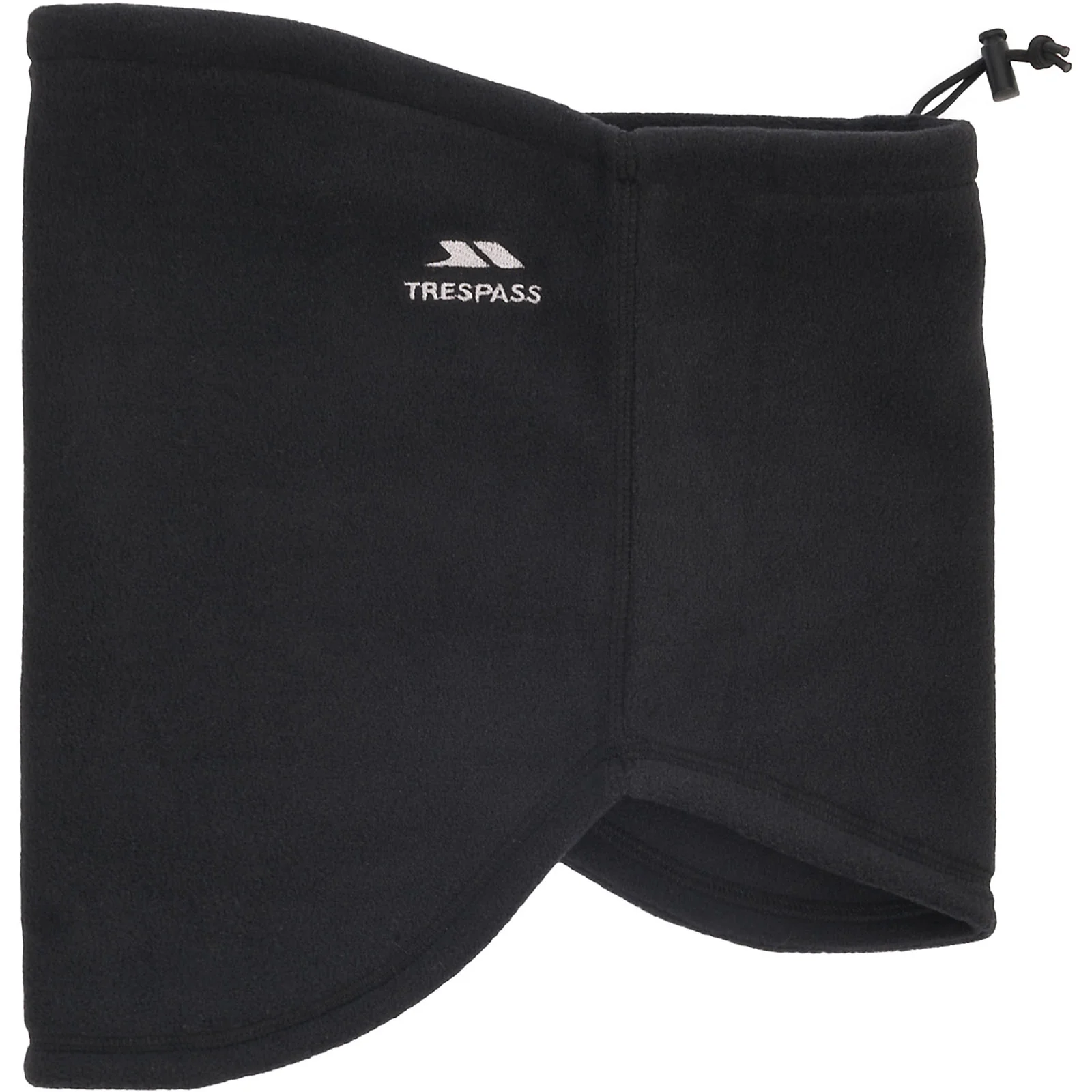 Trespass Adults Perez Fleece Neck Gaiter - Black