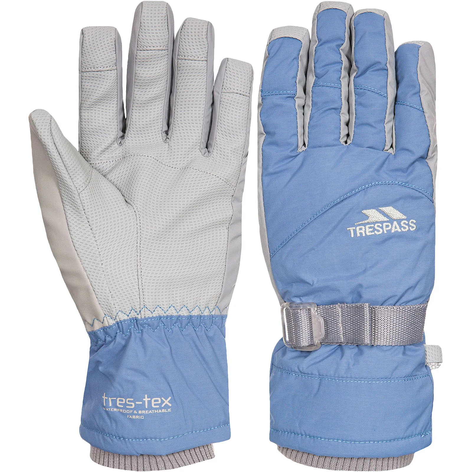 Trespass Adults Vizza II Waterproof Skiing Snowboarding Gloves - Image 3