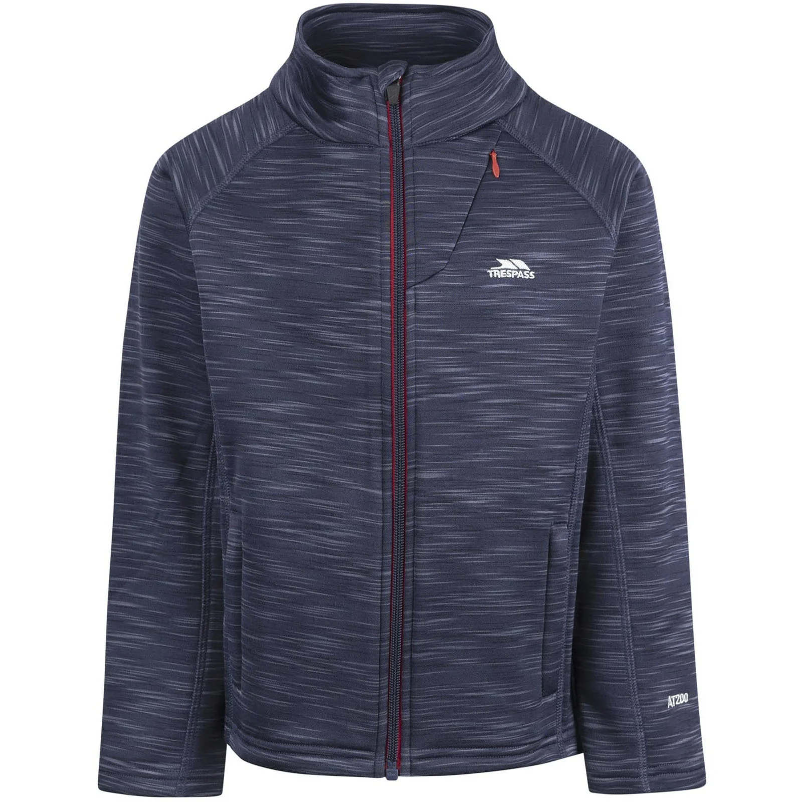 Trespass Boys Kids Verety AT200 Full Zip Fleece - Image 3