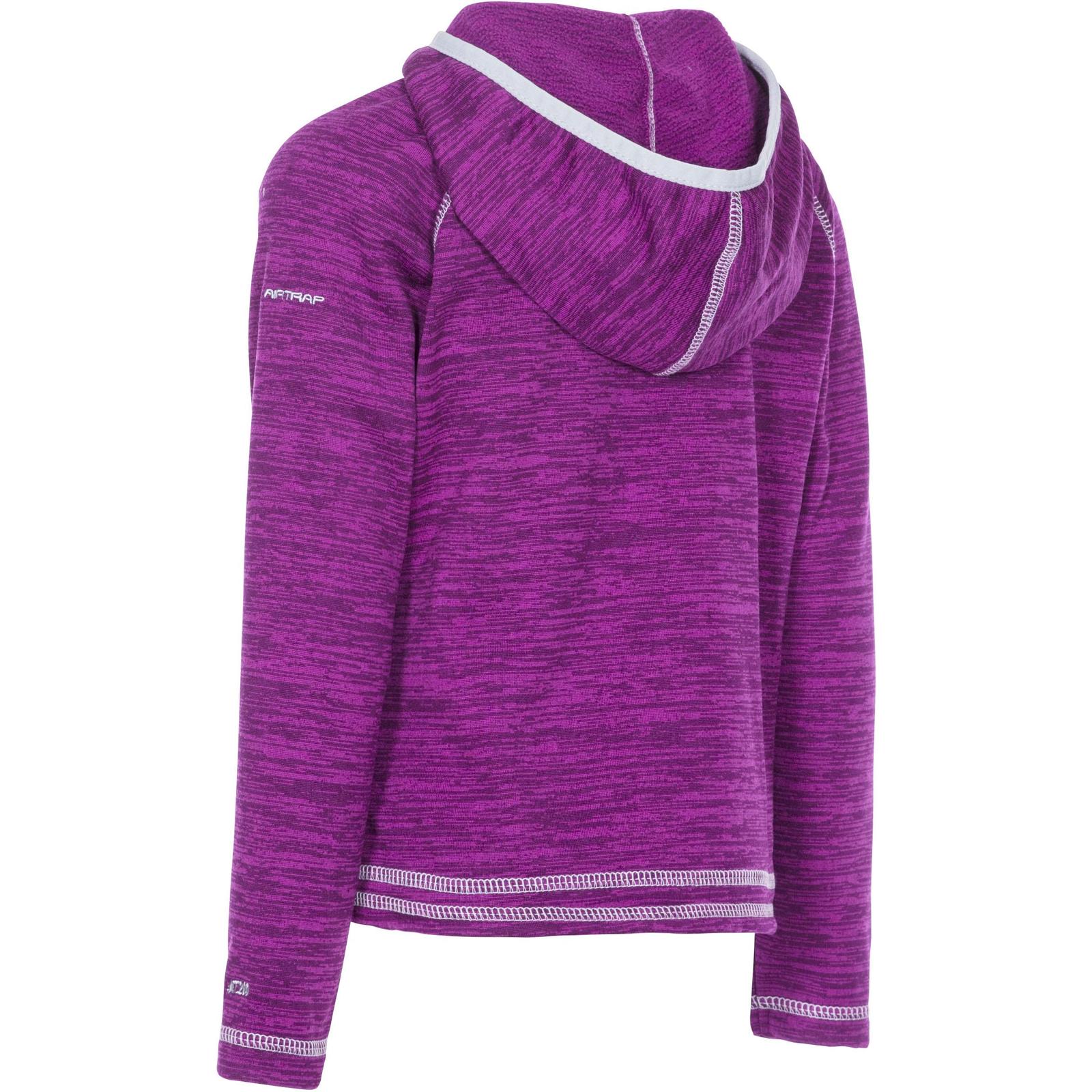 Trespass Kids Goodness Full Zip Hooded Fleece Jacket - Image 11