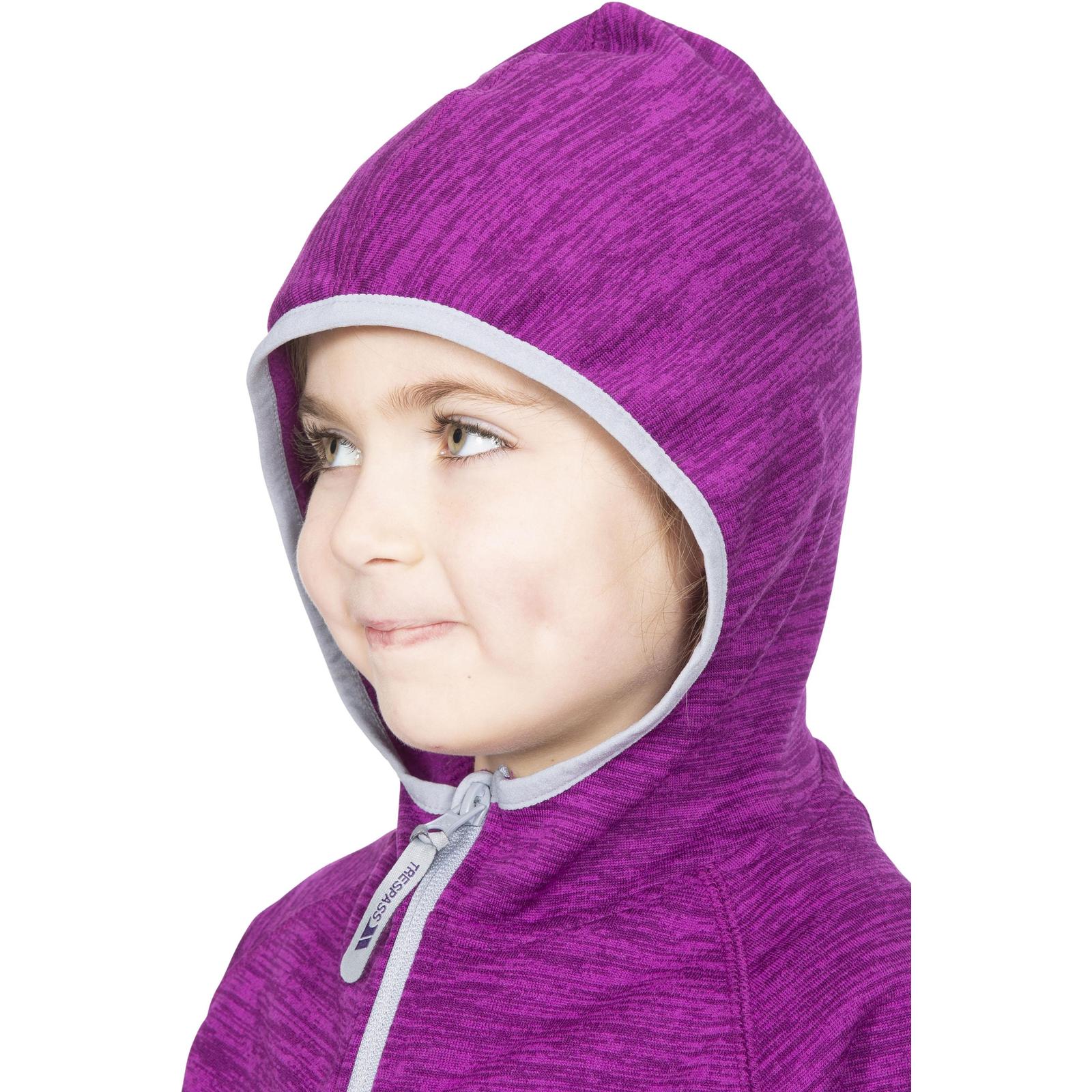 Trespass Kids Goodness Full Zip Hooded Fleece Jacket - Image 19
