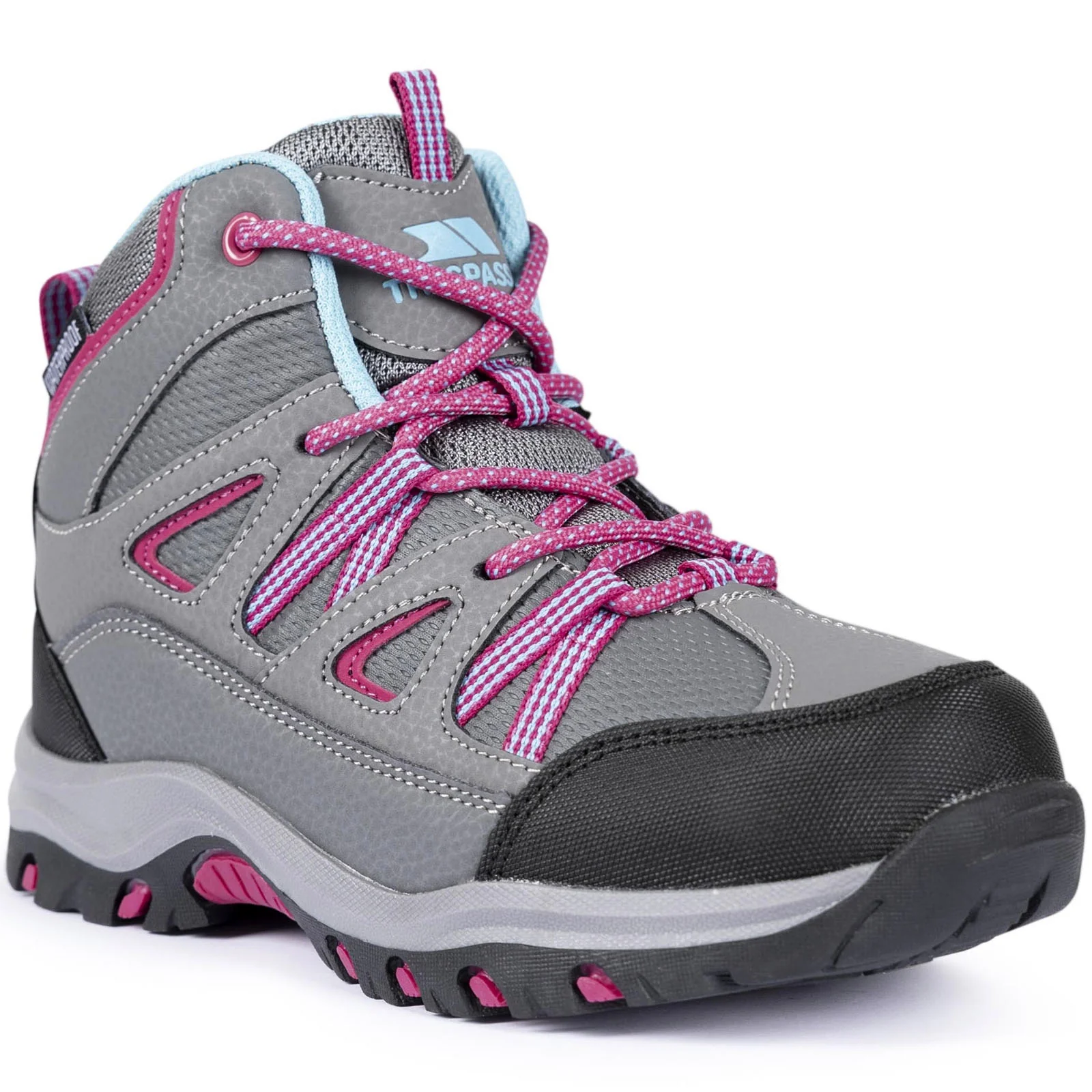 Trespass Kids Gullion II Mid Rise Waterproof Walking Boots - Image 3