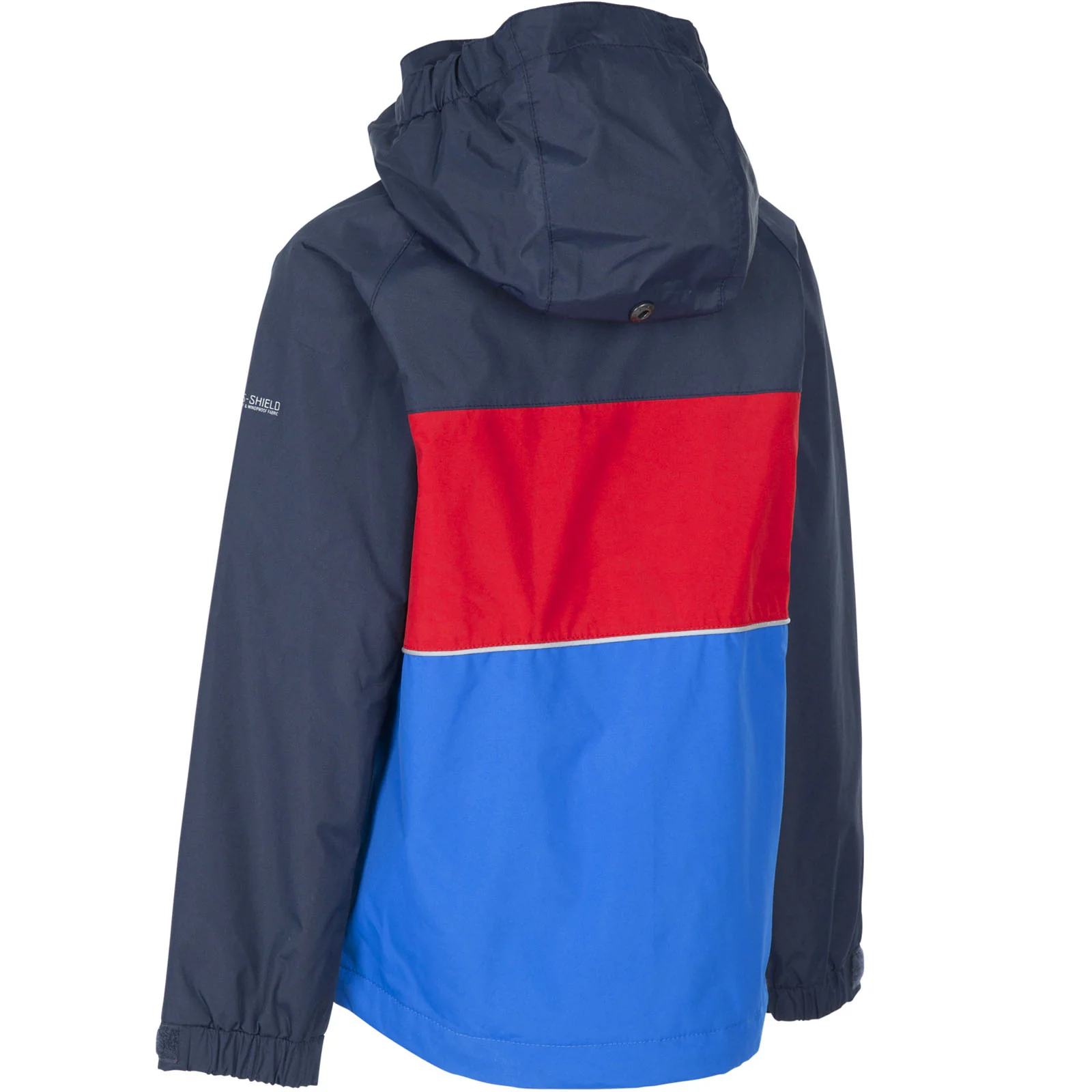 Trespass Kids Ocean Waterproof Hooded Walking Jacket - Navy - Image 2