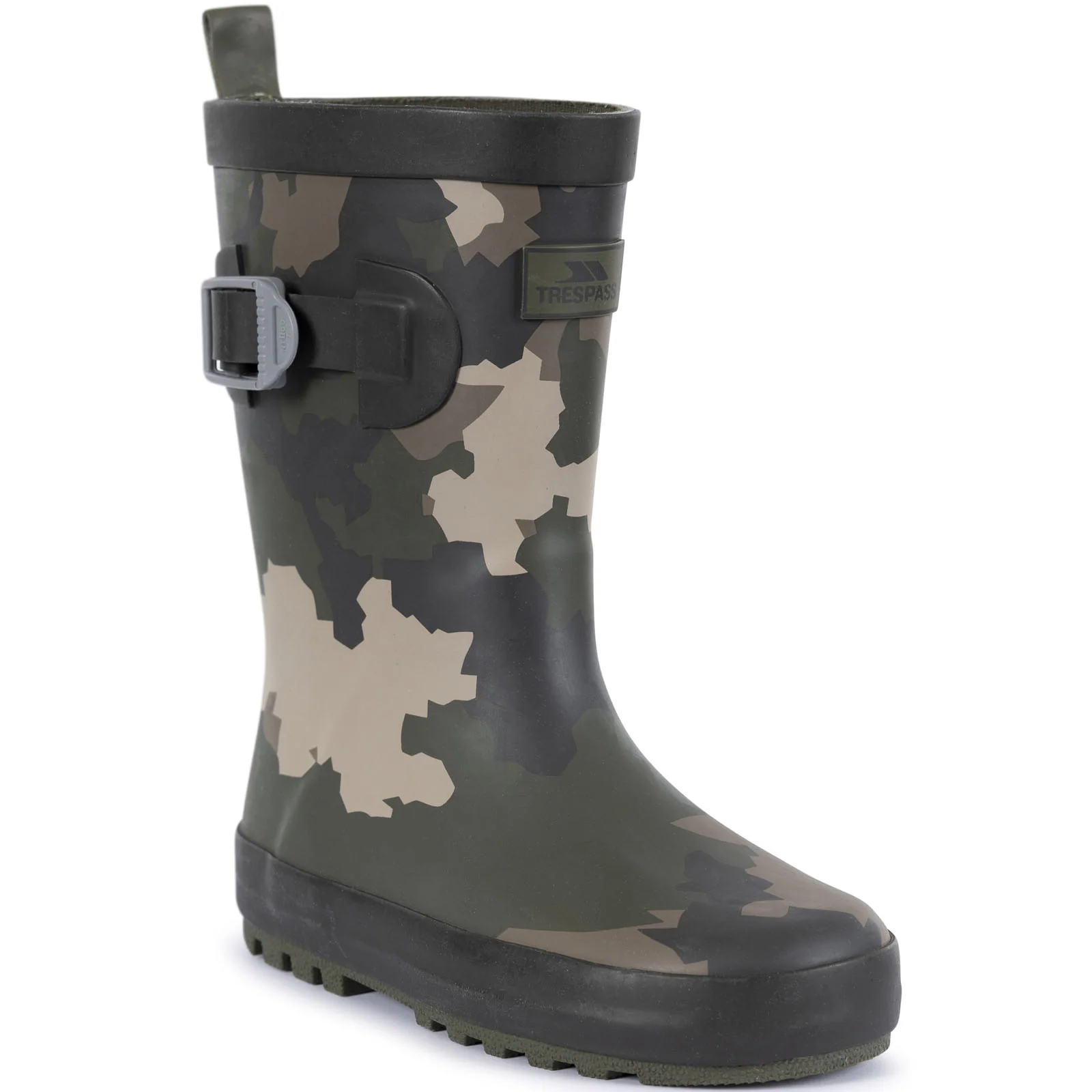 Trespass Kids Puddle Patterened Waterproof Wellies - Image 4