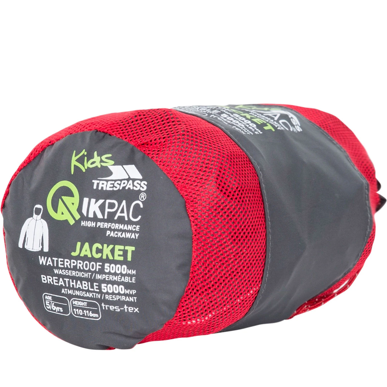 Trespass Kids Qikpac X Packaway Waterproof Jacket - Image 17