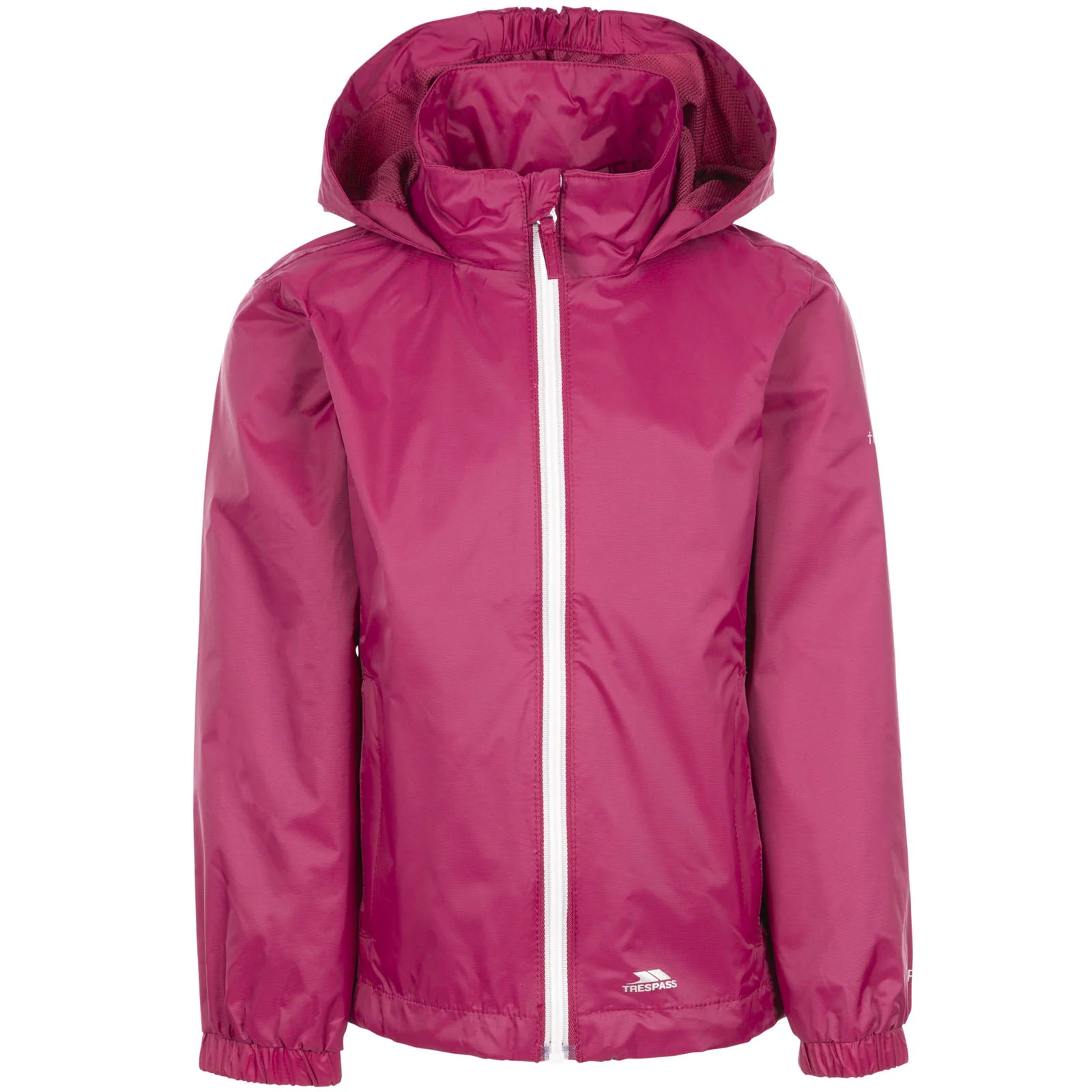 Trespass Kids Sabrina Hooded Waterproof Walking Jacket - Image 3