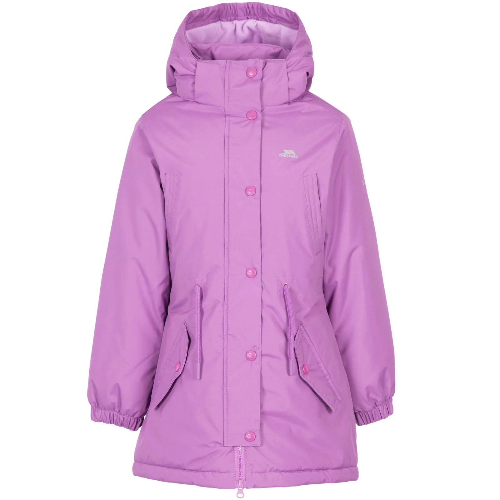 Trespass Kids TP50 Better Hooded Waterproof Long Jacket - Image 2