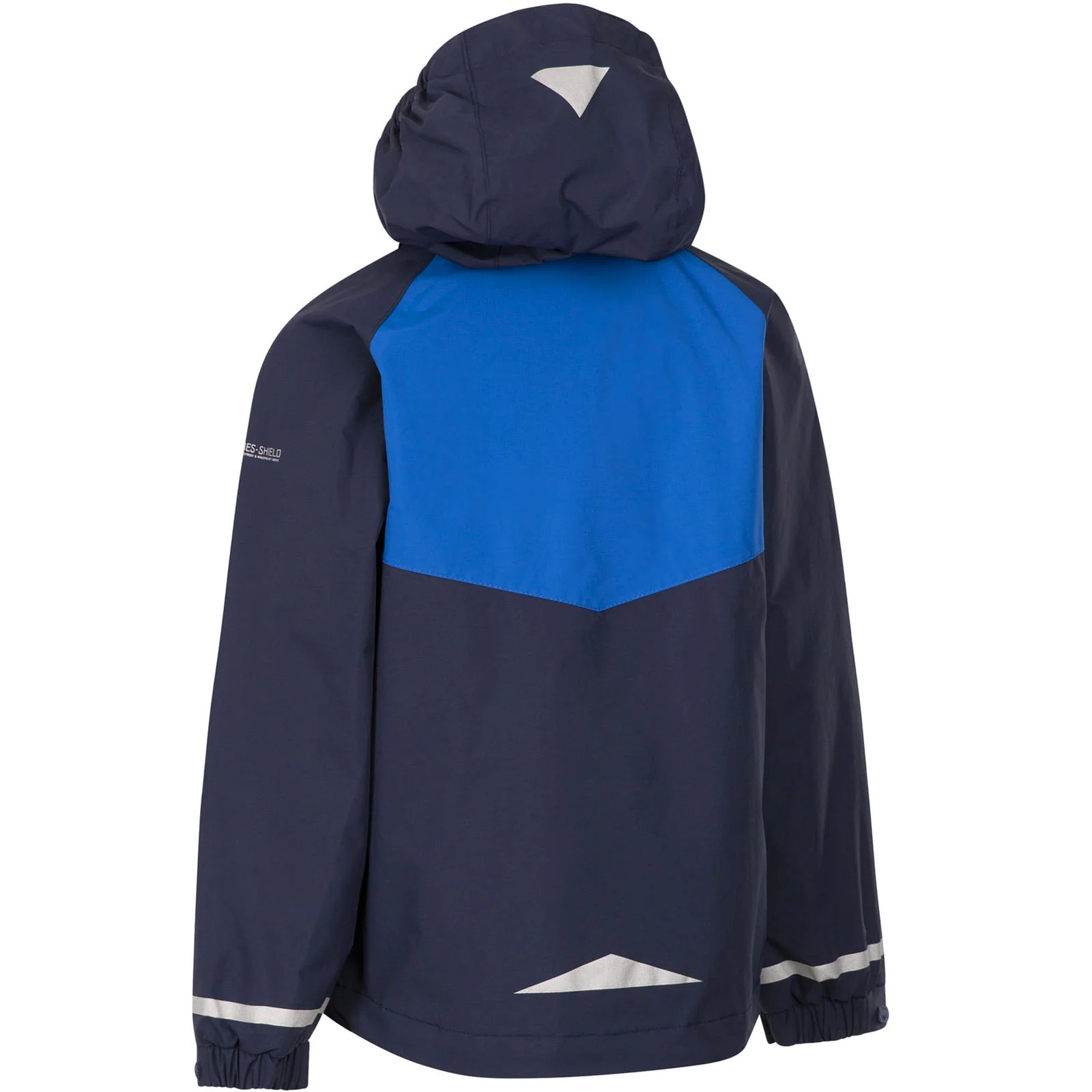 Trespass Kids Valid Waterproof Hooded Walking Jacket - Navy - Image 2