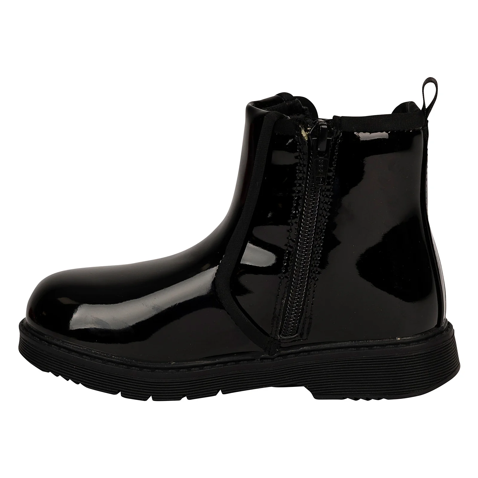 Trespass Kids Ziya Patent Chelsea Boots - Image 5