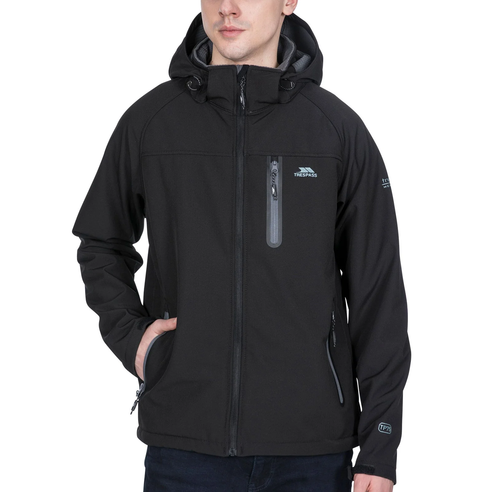 Trespass Mens Accelerator II Softshell Waterproof Jacket - Image 2
