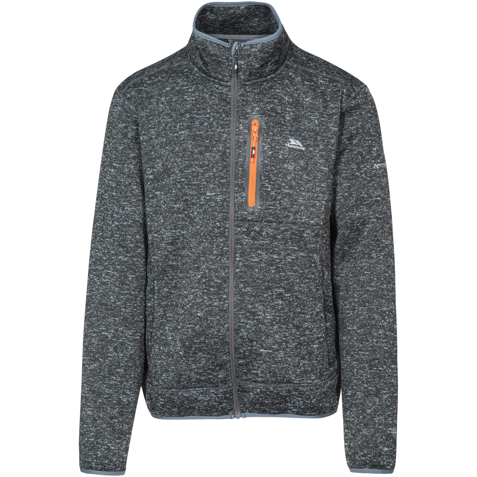 Trespass Mens Bingham Full Zip Heavyweight Fleece Jacket - Image 4