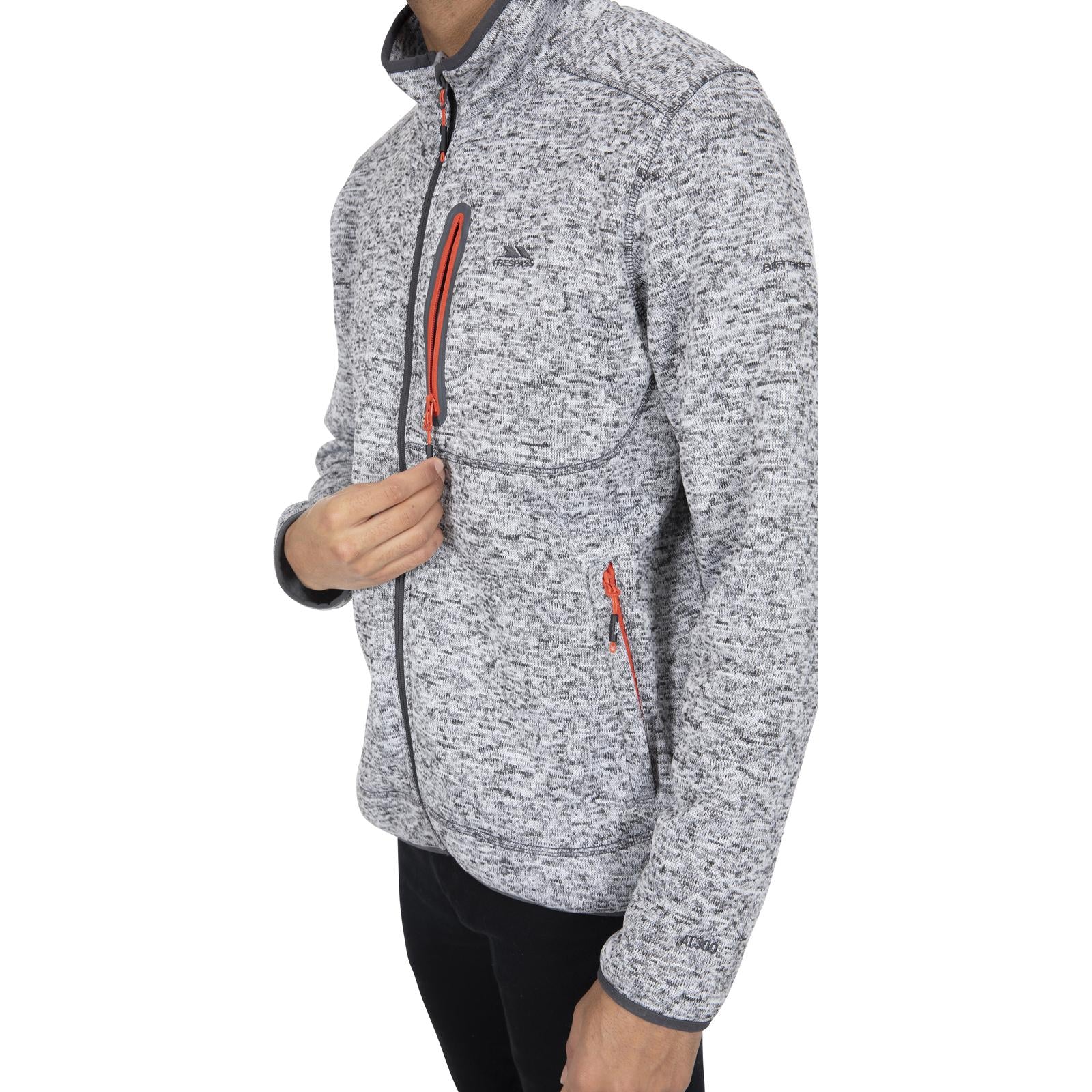 Trespass Mens Bingham Full Zip Heavyweight Fleece Jacket - Image 41