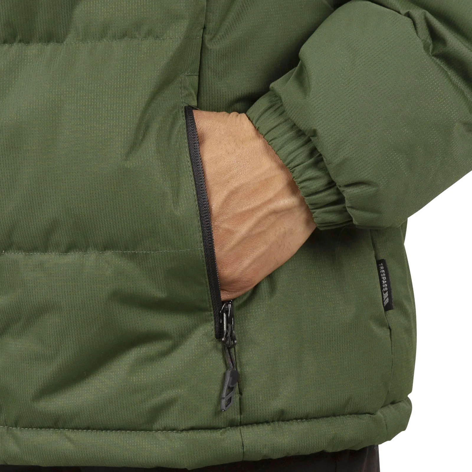 Trespass Mens Clip Hooded Padded Jacket - Image 24