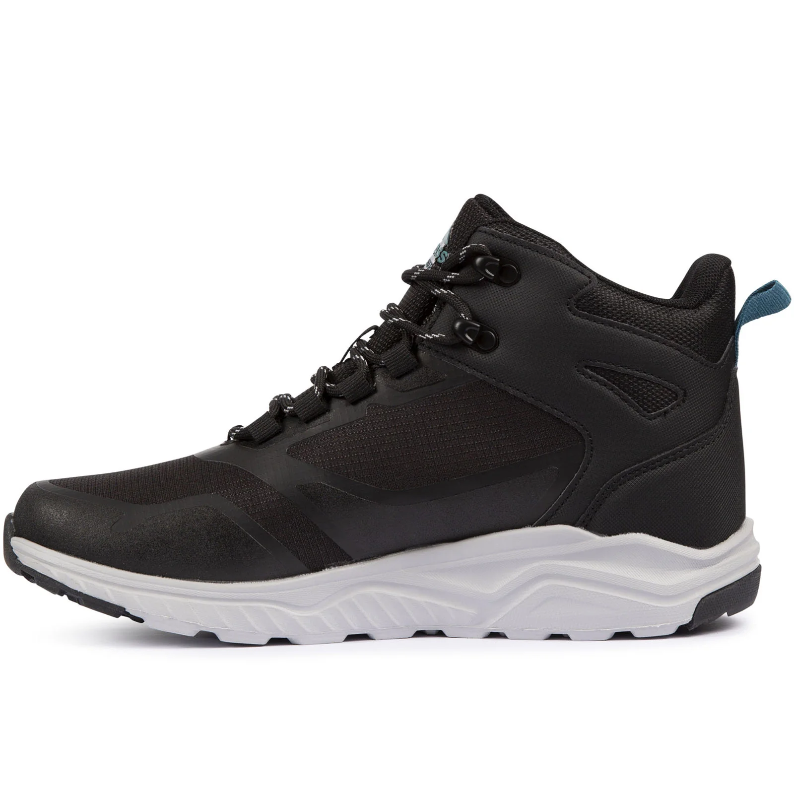 Trespass Mens Evander Waterproof Mid Rise Walking Boots - Black - Image 2