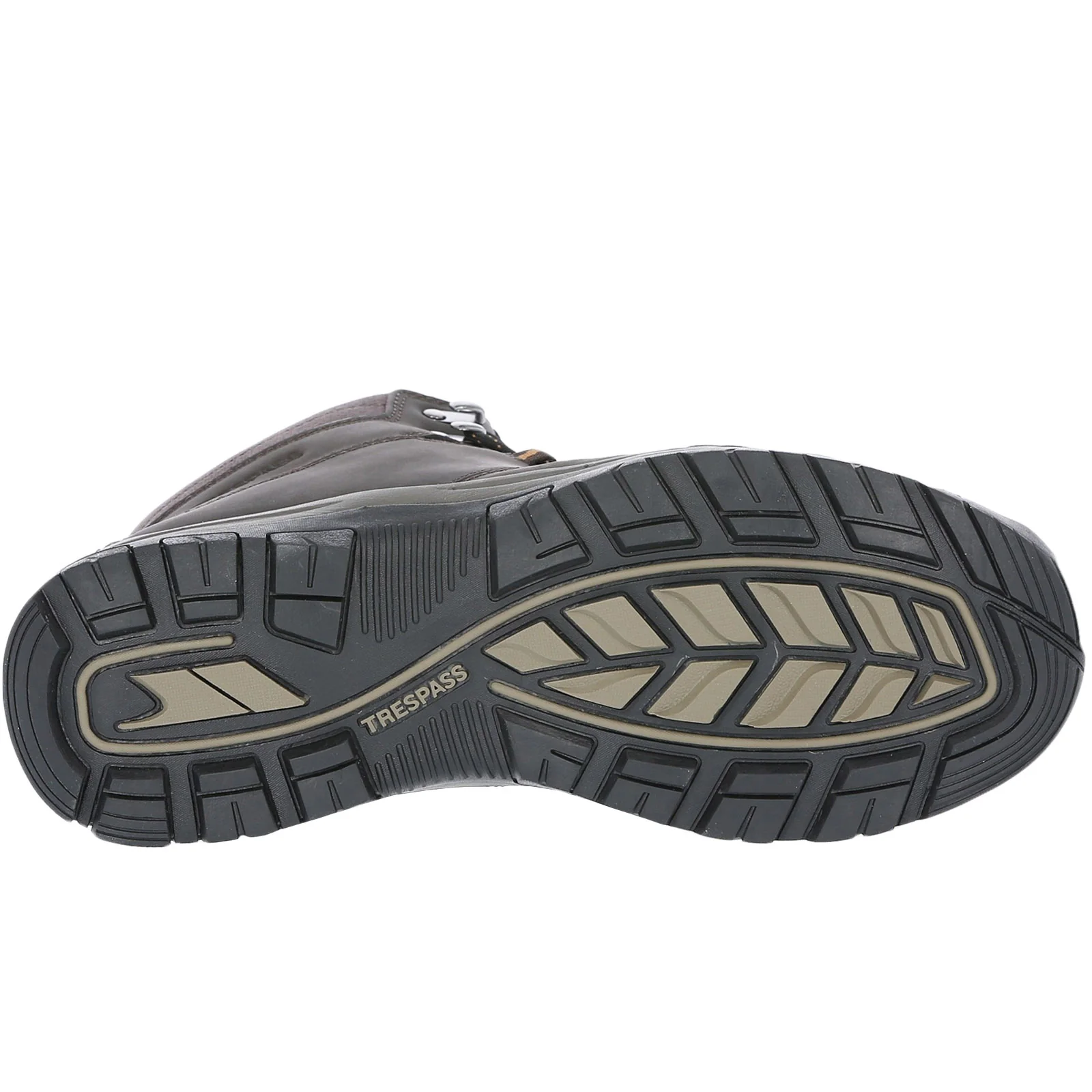 Trespass Mens Hiram Leather Waterproof Boots - Earth - Image 3