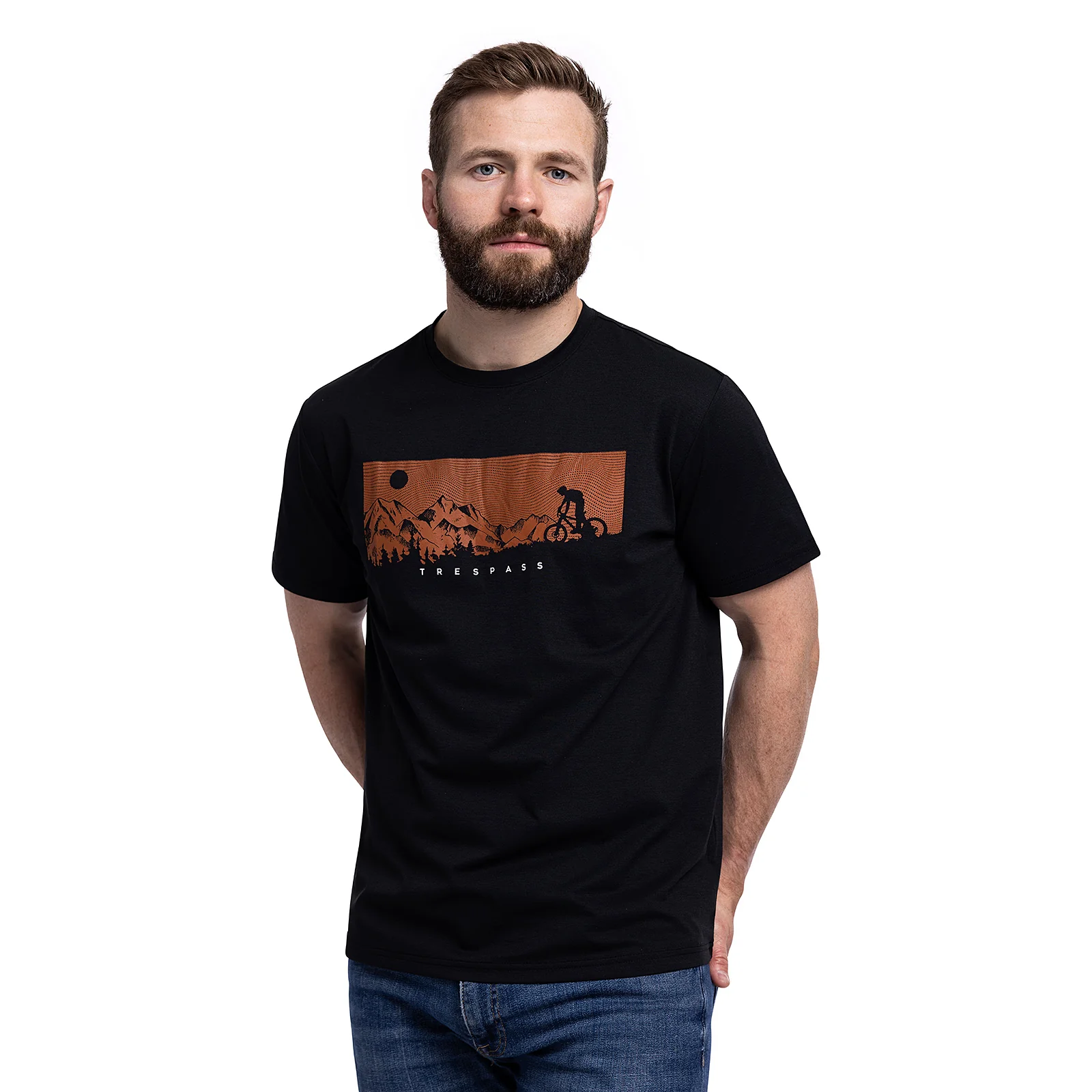 Trespass Mens Nellow Graphic Short Sleeve T-Shirt - Image 2