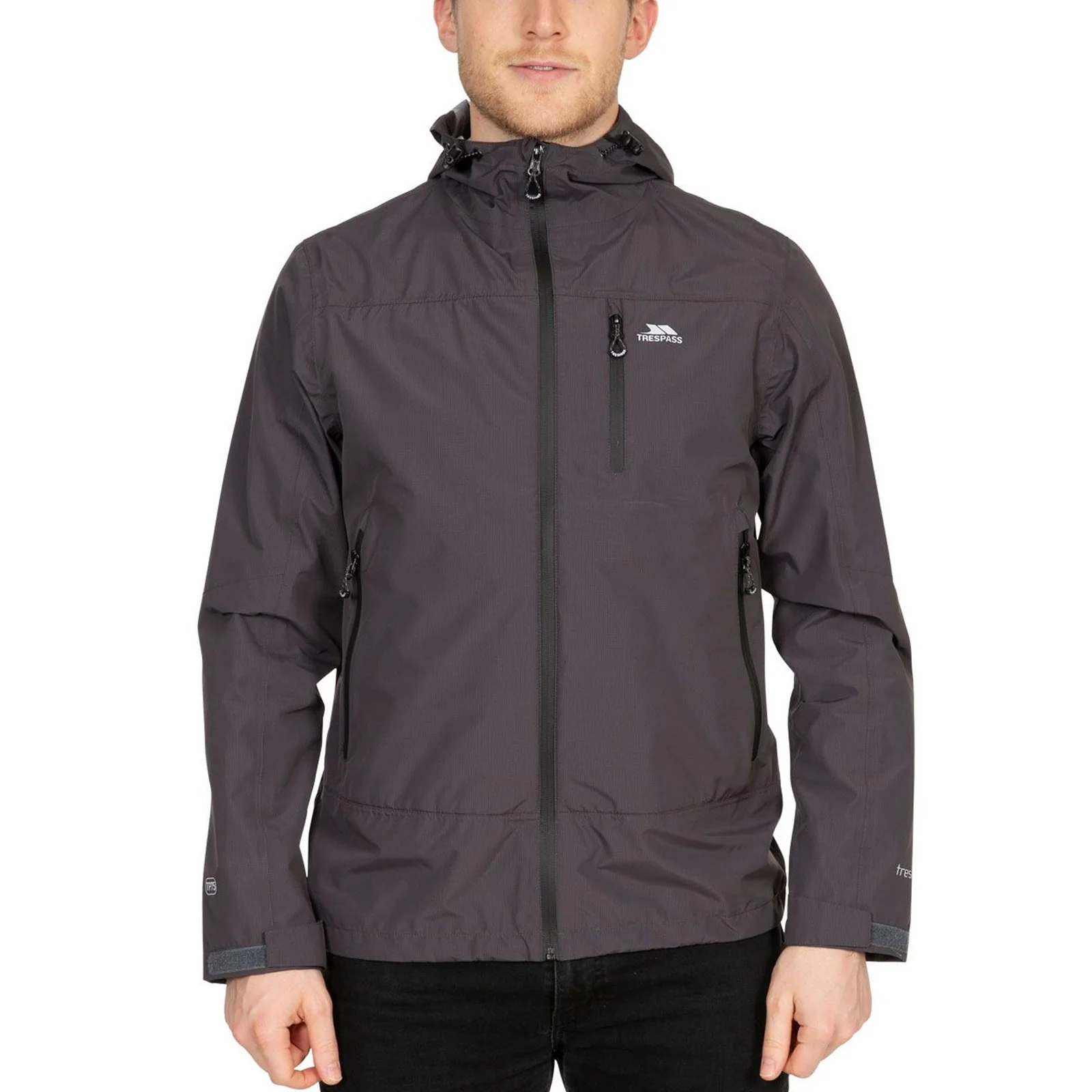 Trespass Mens Rakenfard Waterproof Walking Jacket - Image 3