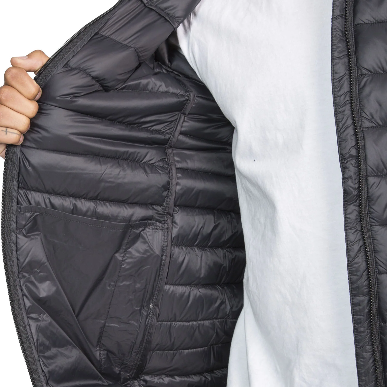Trespass Mens Romano Down Packaway Walking Jacket - Image 18