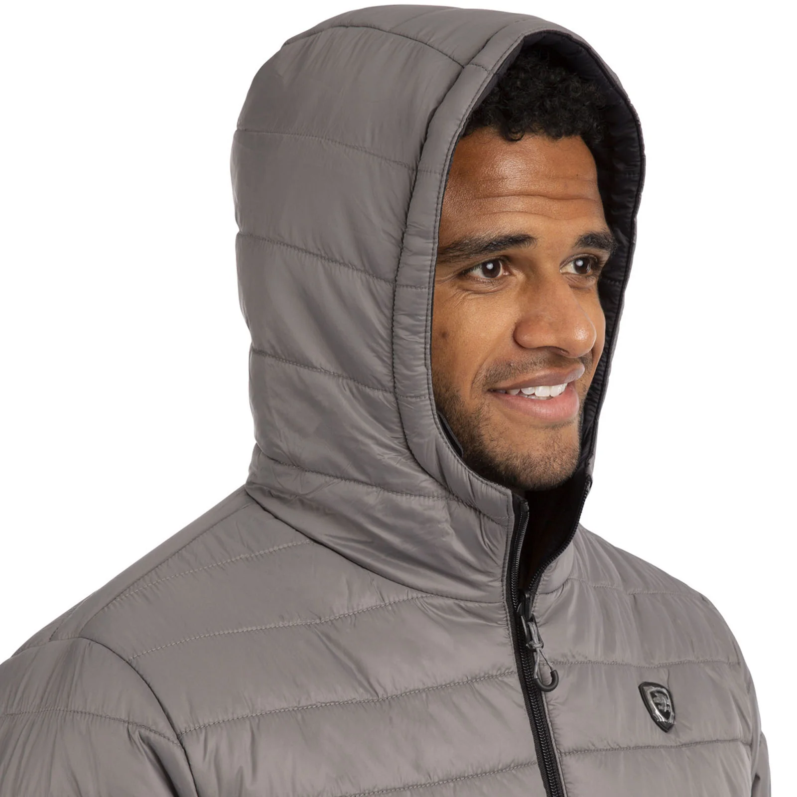Trespass Mens Senby Padded Hooded Reversible Jacket - Image 12