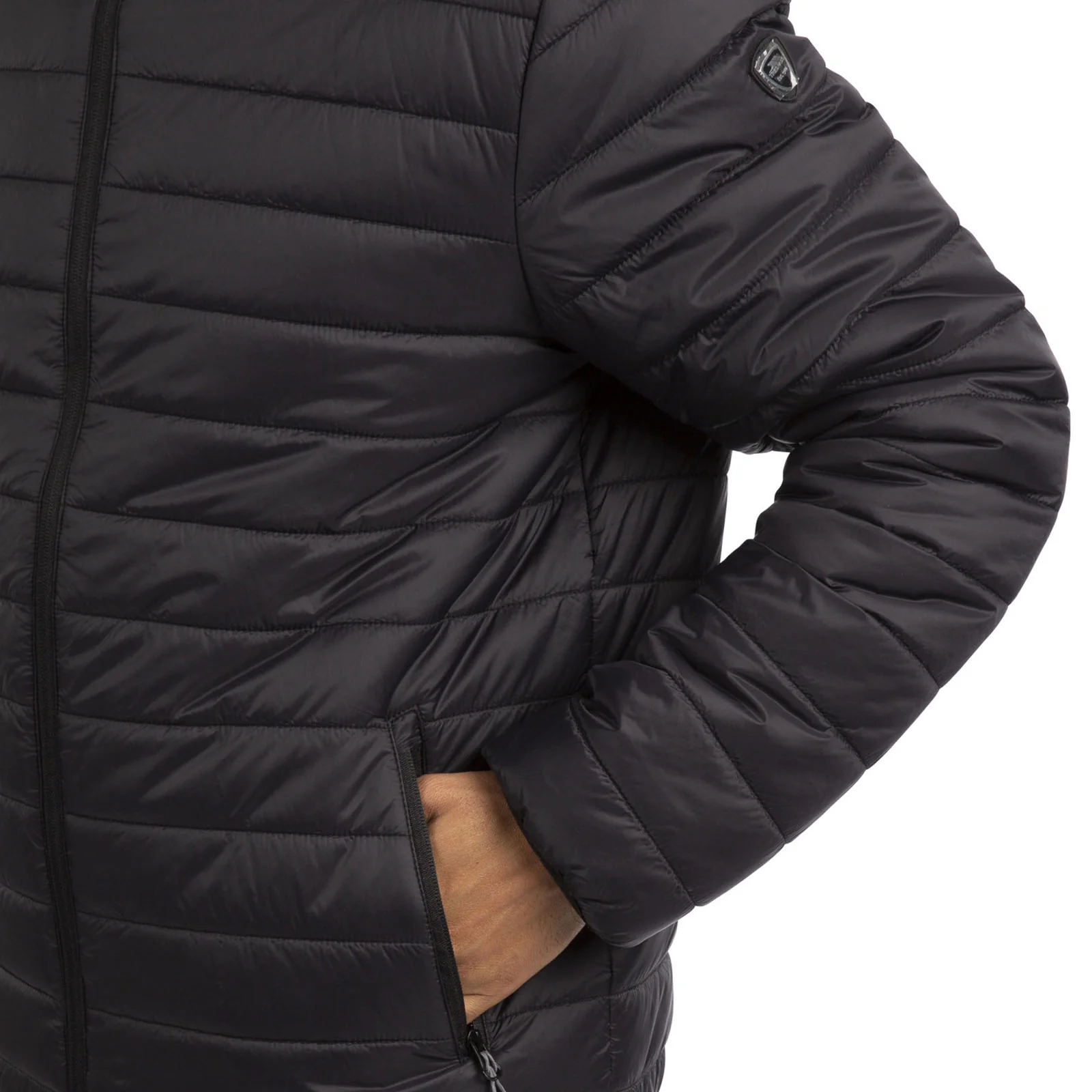 Trespass Mens Senby Padded Hooded Reversible Jacket - Image 14