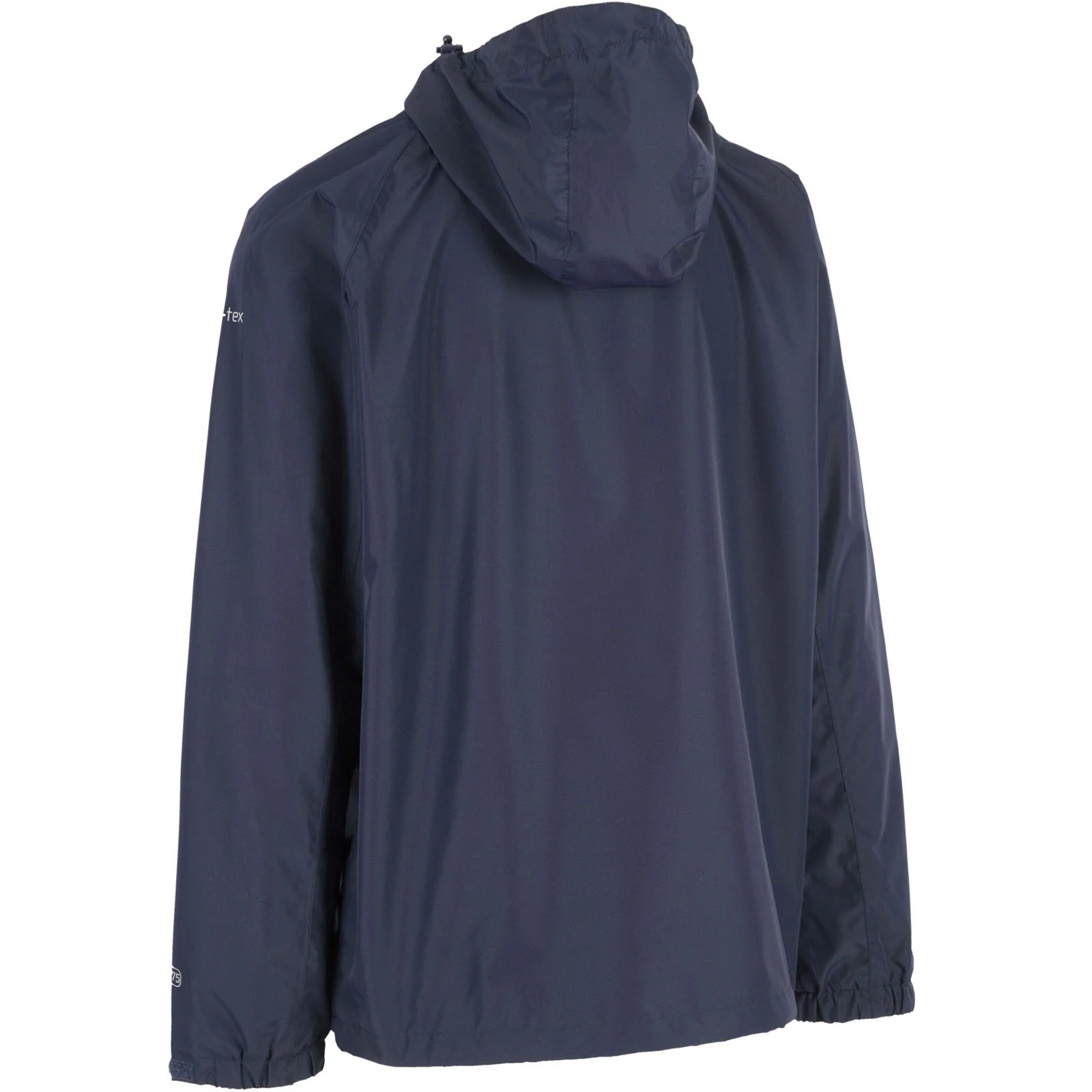 Trespass Mens Tarrant Tres-Tex Hooded Waterproof Walking Jacket - Navy - Image 2