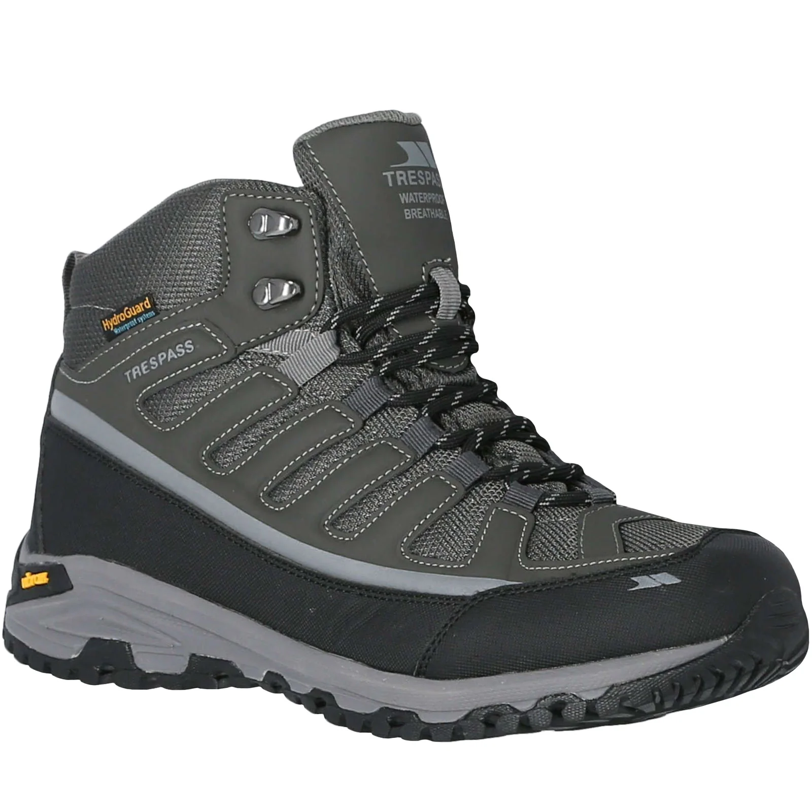 Trespass Mens Tennant Waterproof Boots - Castle