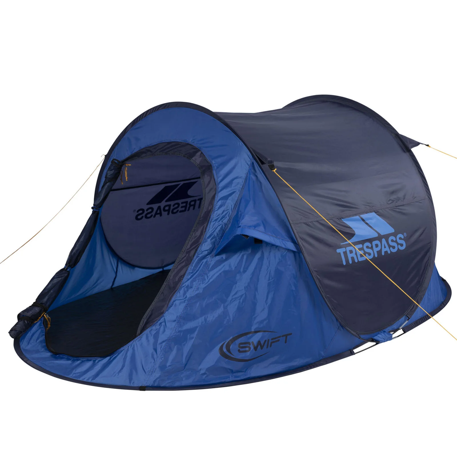 Trespass Swift2 Waterproof Two Person Pop Up Camping Tent - 245 x 145 x 100cm - Image 8