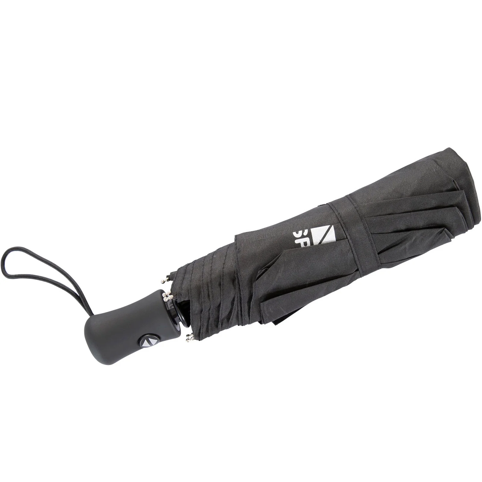 Trespass Unisex Adults Resistant Compact Soft Touch Handle Umbrella - Black - Image 2