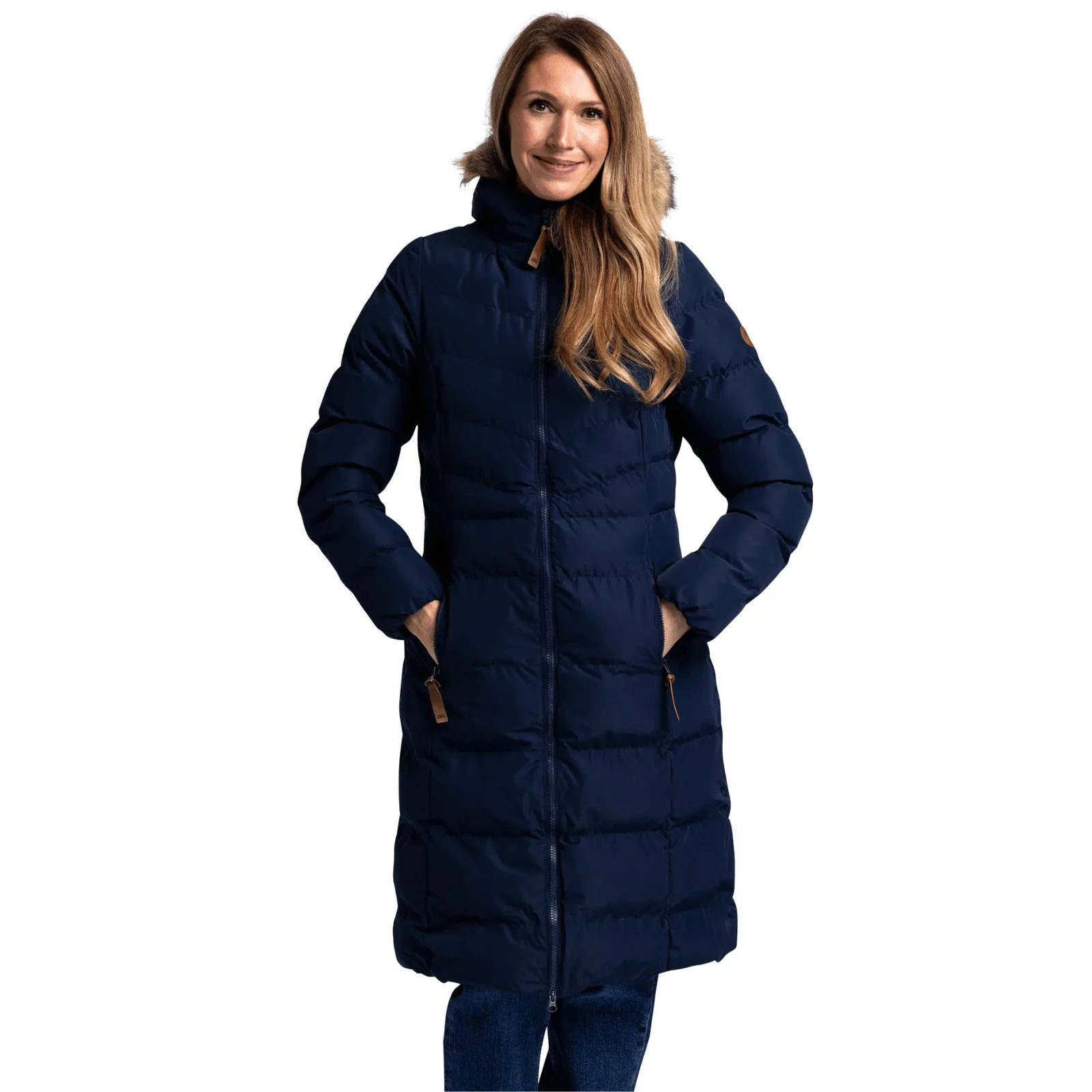 Trespass Womens Audrey Padded Waterproof Faux Fur Jacket - Image 5