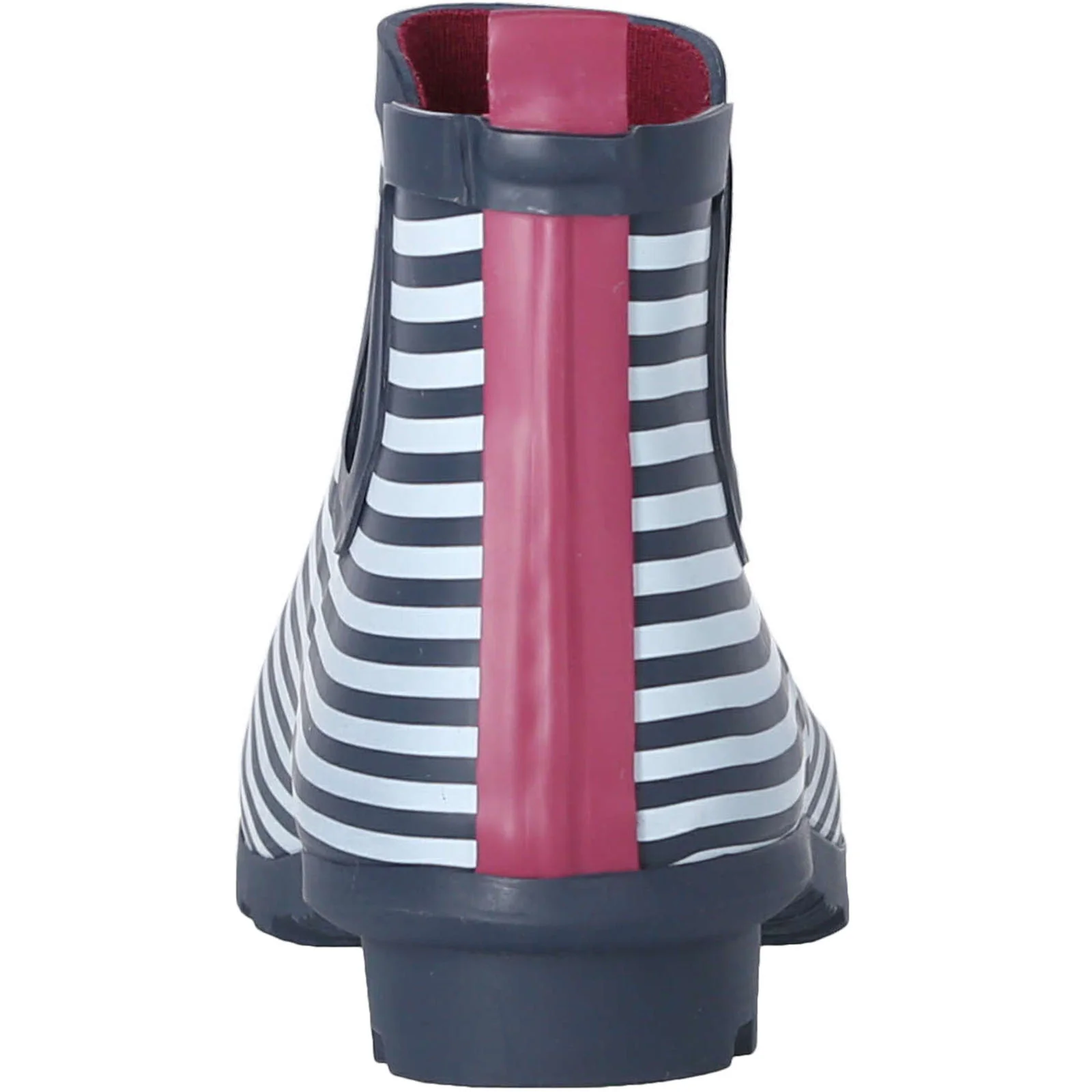 Trespass Womens Bex Striped Ankle Wellington Boots - Navy - Image 3