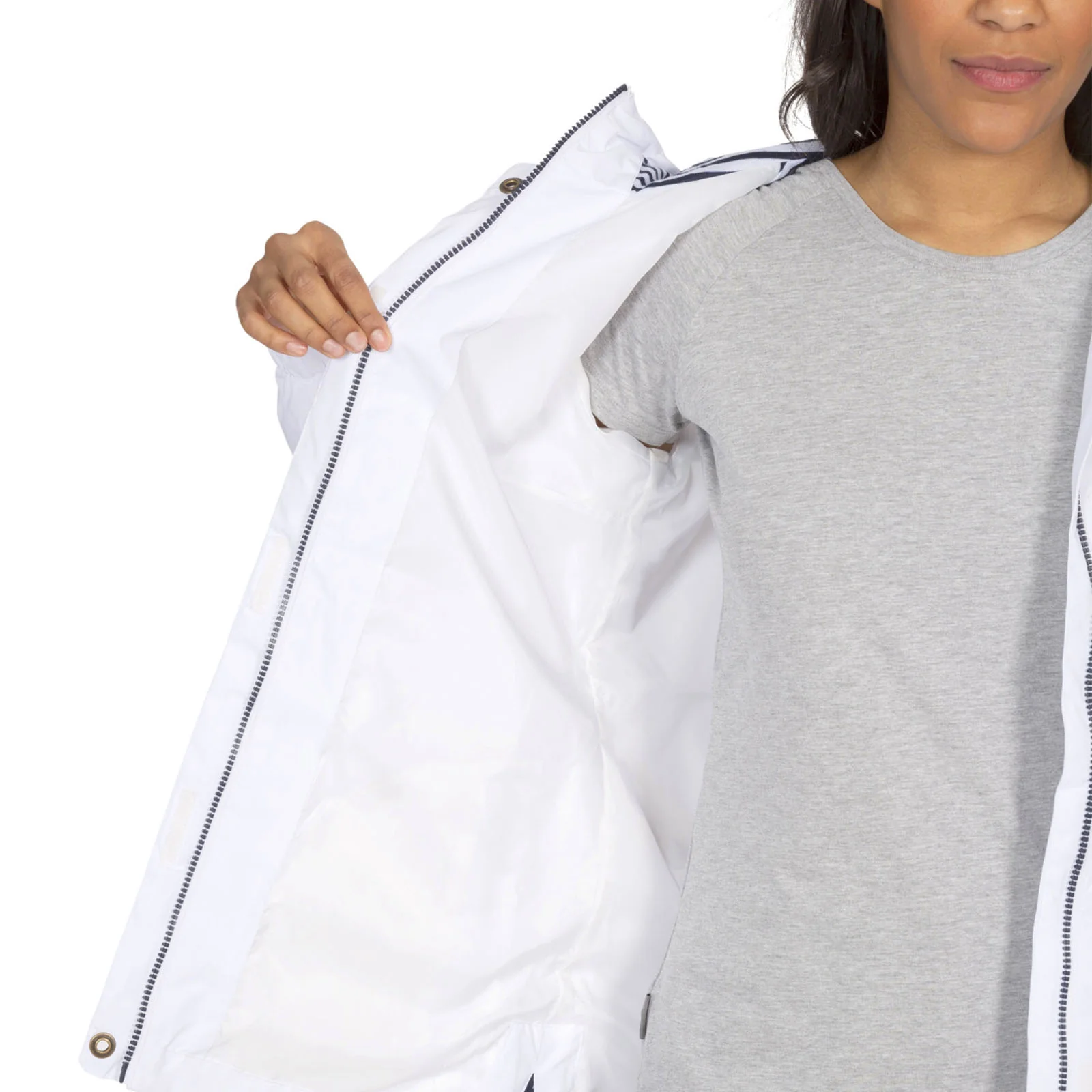 Trespass Womens Flourish Waterproof Hooded Jacket - Image 17