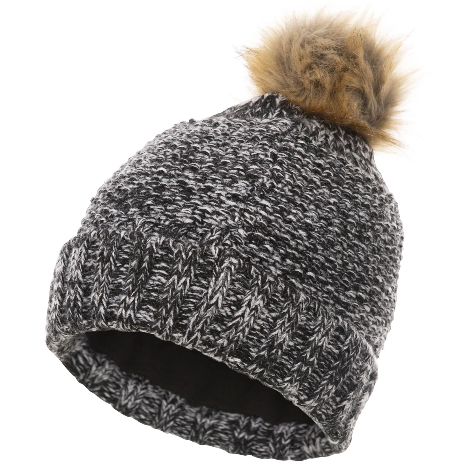 Trespass Womens Kellisa Knitted Bobble Hat - Image 5