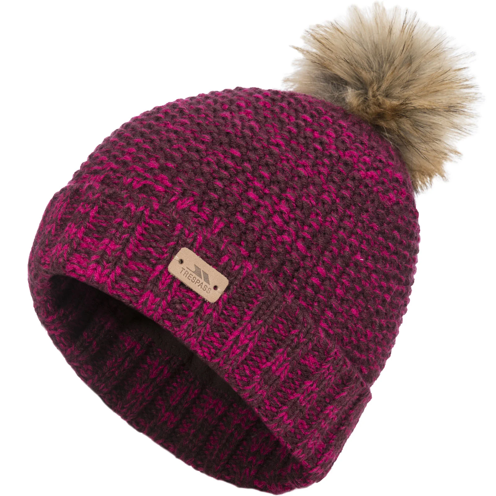 Trespass Womens Kellisa Knitted Bobble Hat - Image 7