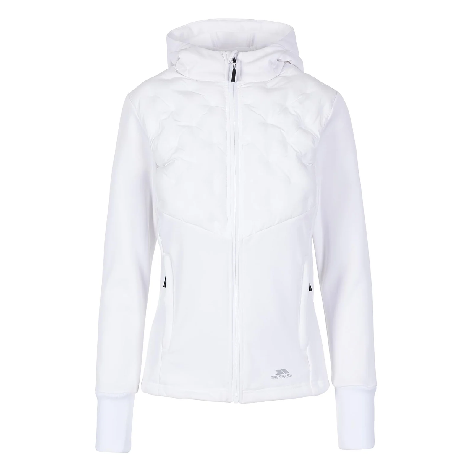 Trespass Womens Marney Hybrid Polyester Down Padded Jacket - Image 3