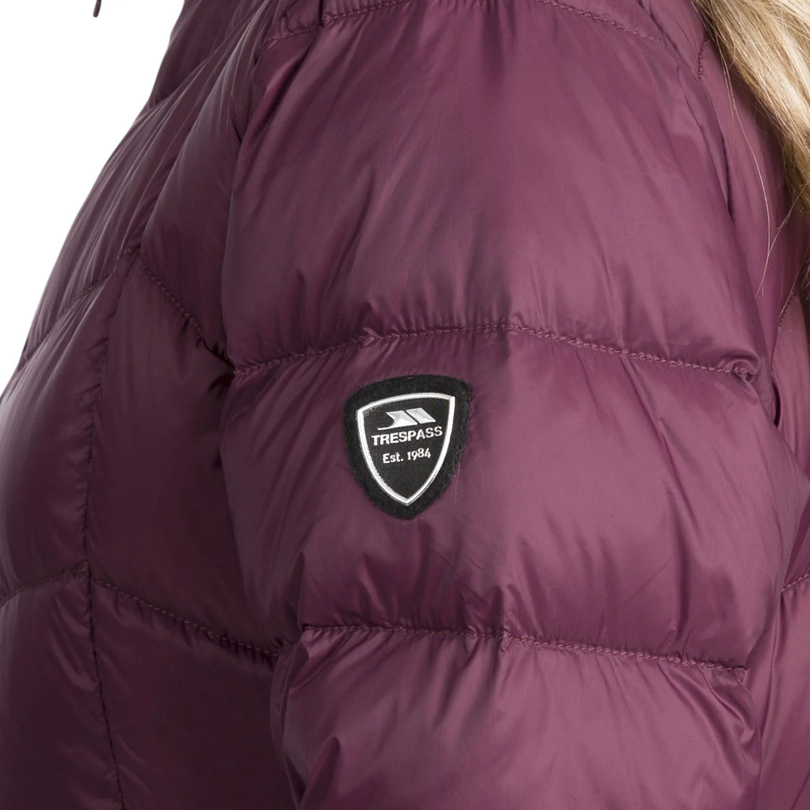Trespass Womens Micaela Lightweight Long Down Jacket - Image 7