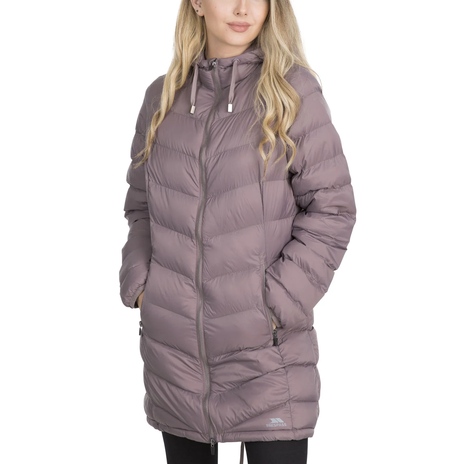 Trespass Womens Rianna Long Padded Jacket - Image 5