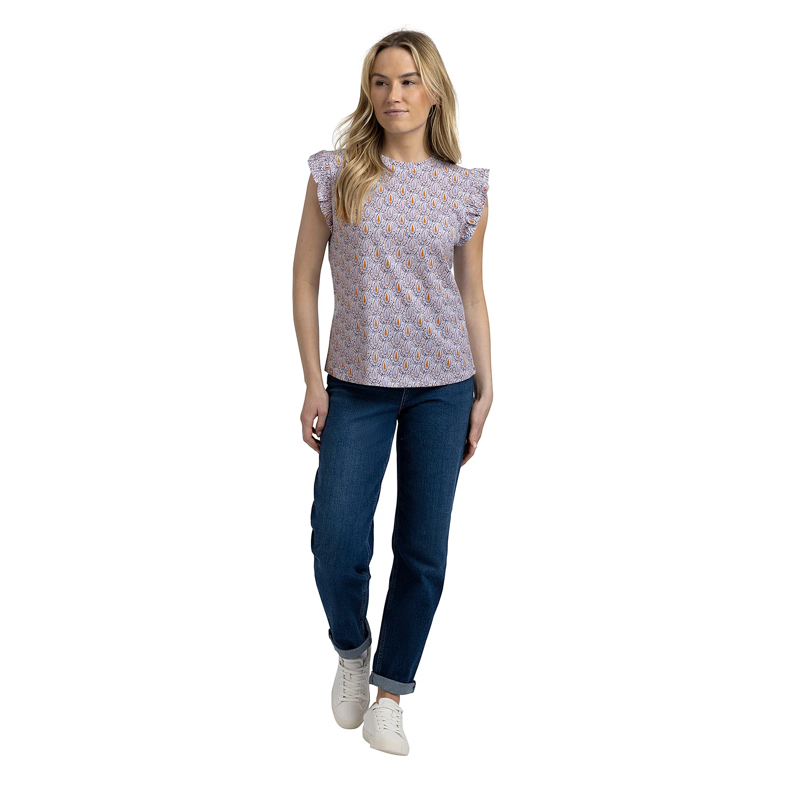 Trespass Womens Salma Printed Jersey Short Sleeve T-Shirt - Image 3