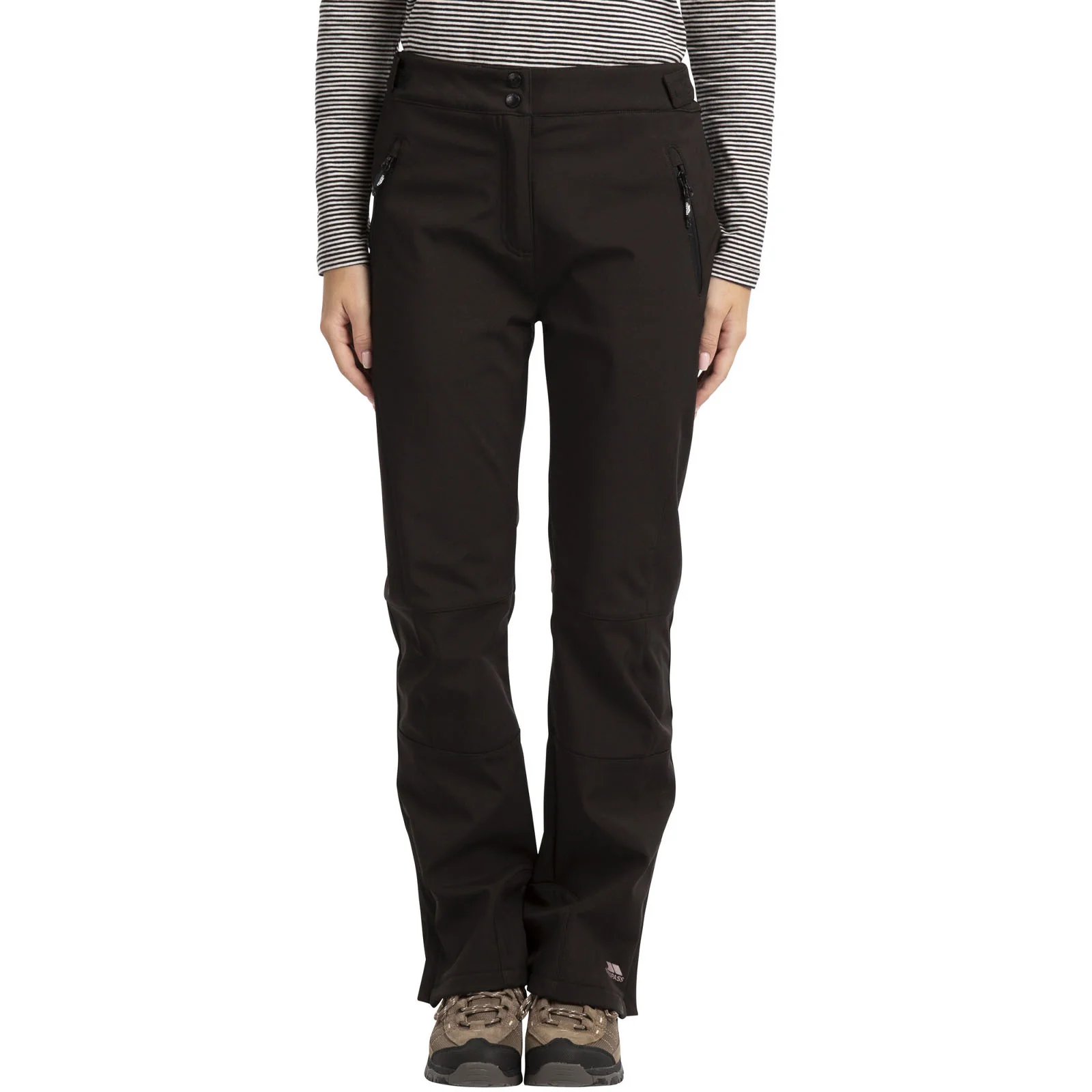 Trespass Womens Squidge II Softshell Walking Trousers - Black