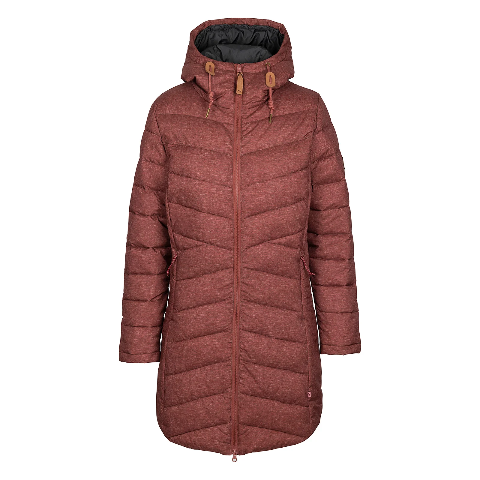 Trespass Womens Turka Long Length Padded Jacket - Image 2