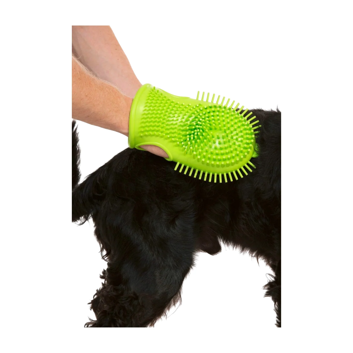 Trespaws Mucky Duel Paw Cleaner & Bathing Brush - Lime - OS - Image 9
