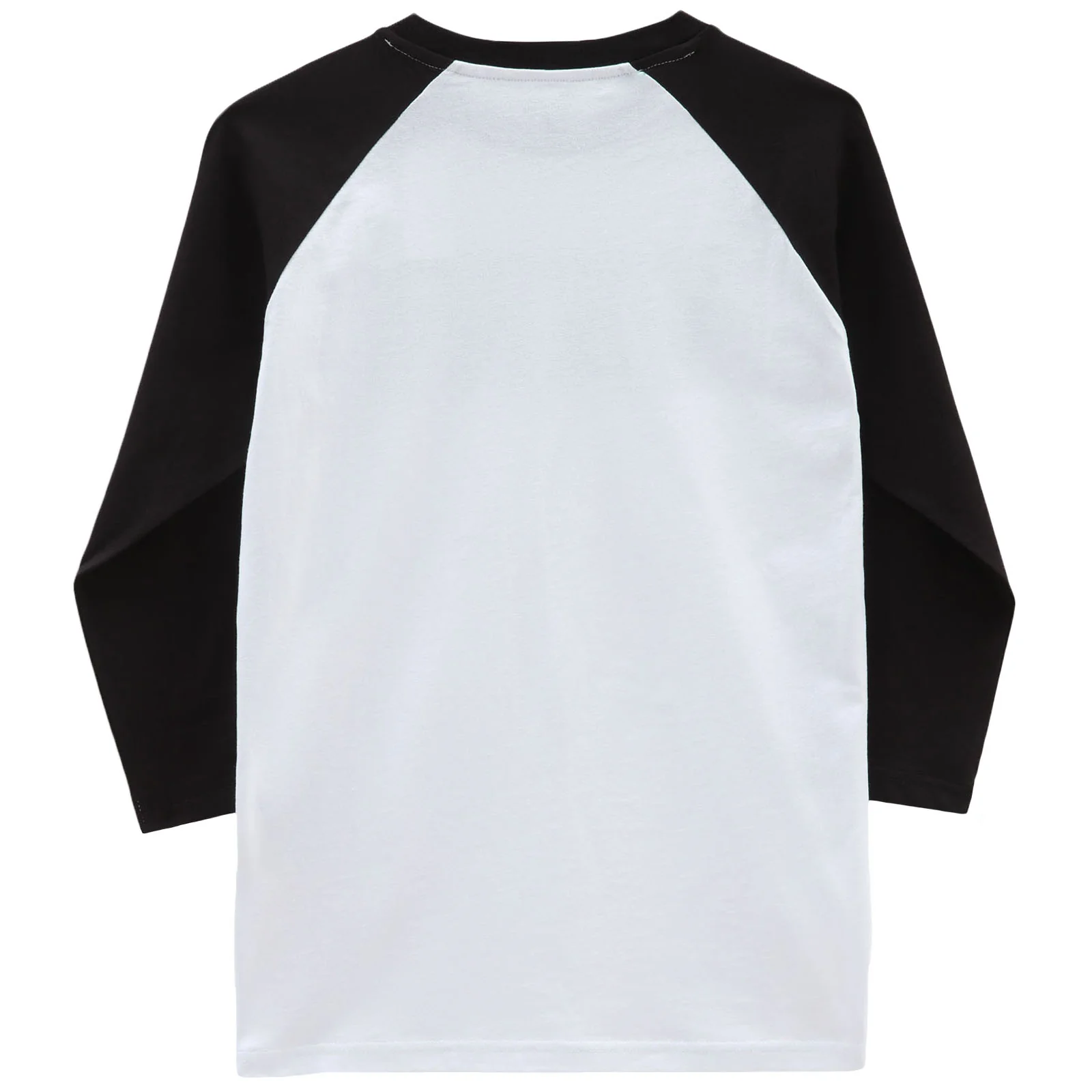 Vans Kids Classic Large Logo Raglan Sleeve T-Shirt - White - Image 2
