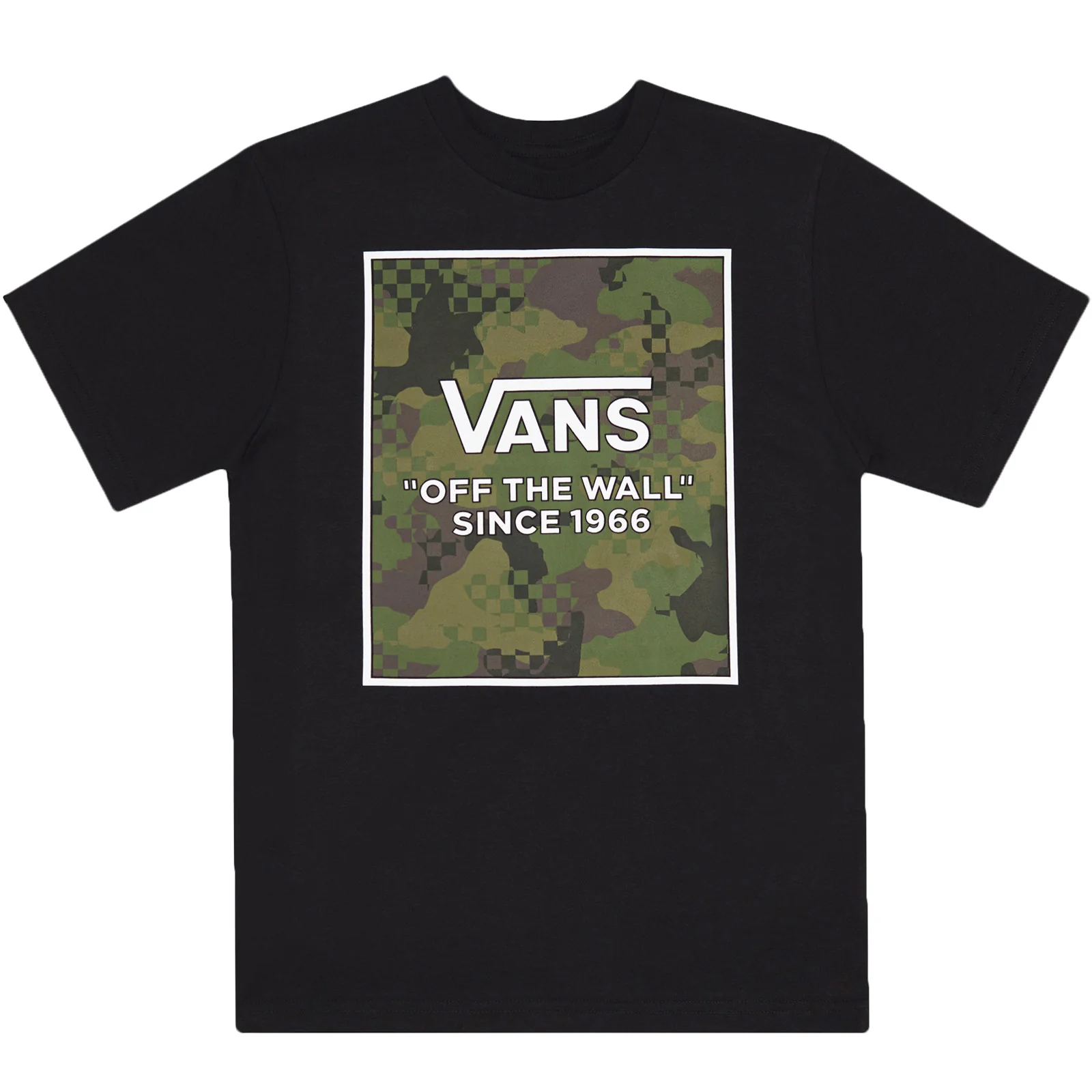 Vans Kids Camo Check Boxed Fill T-Shirt - Image 2